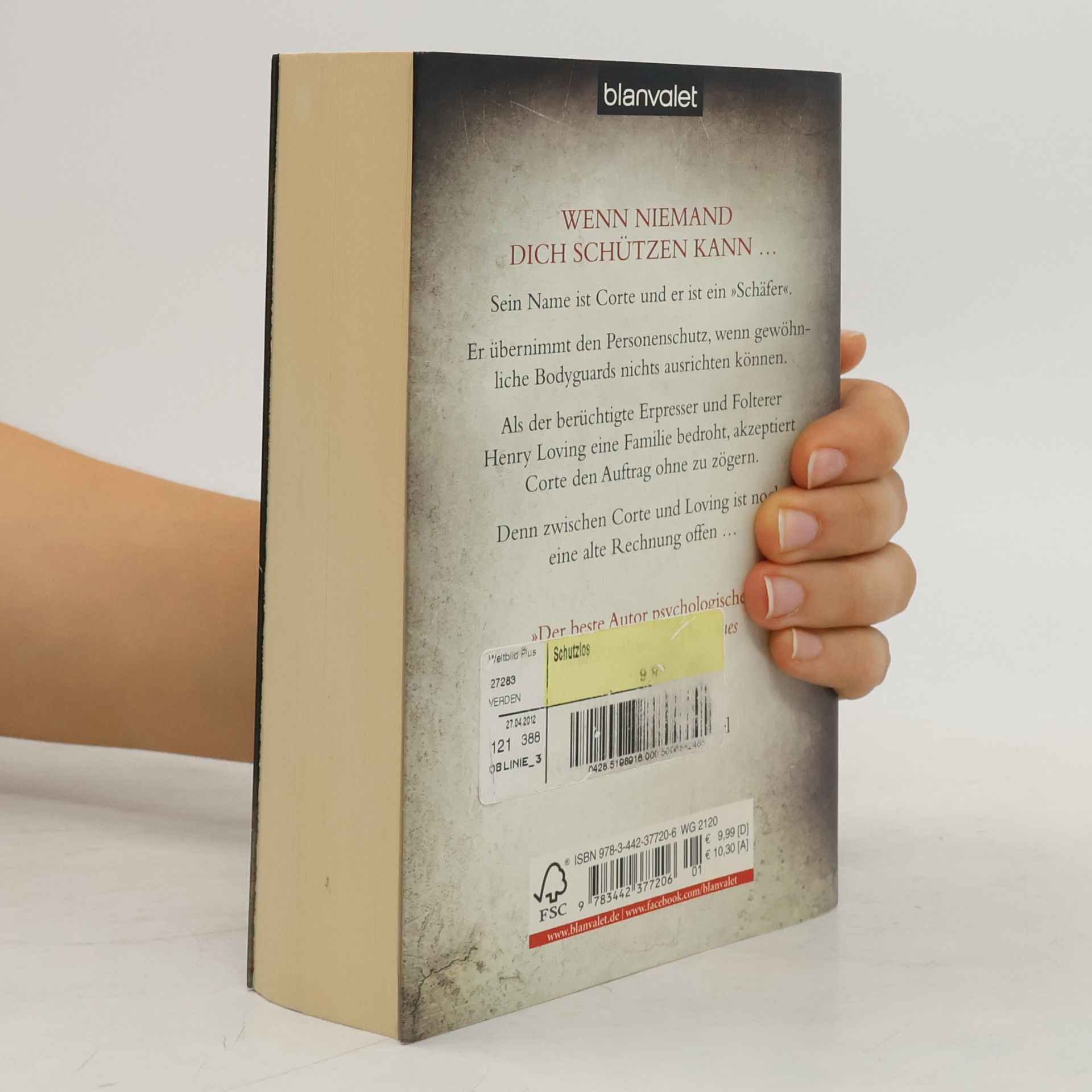 Jeffery Deaver Schutzlos