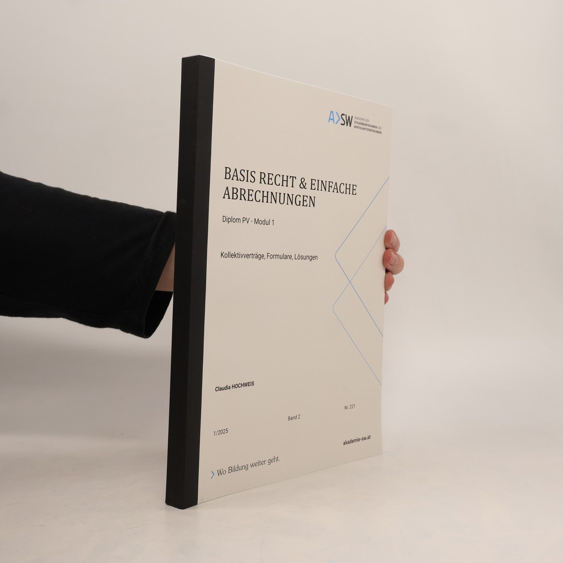 Basis Recht & einfache Abrechnungen 1/2025. Band 2