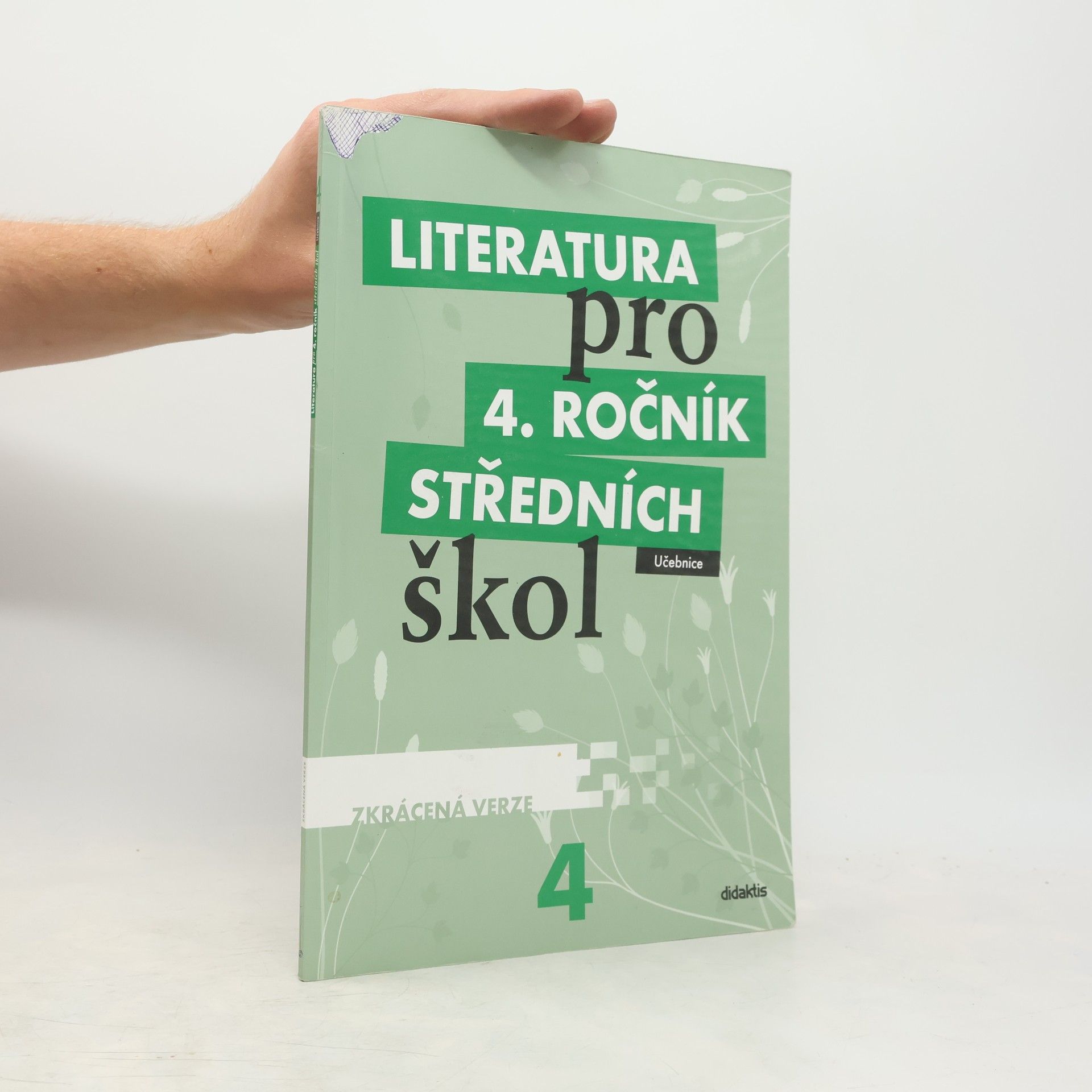 Lukáš Andree Literatura pro 4. ročník SŠ – učebnice – zkrácená verze
