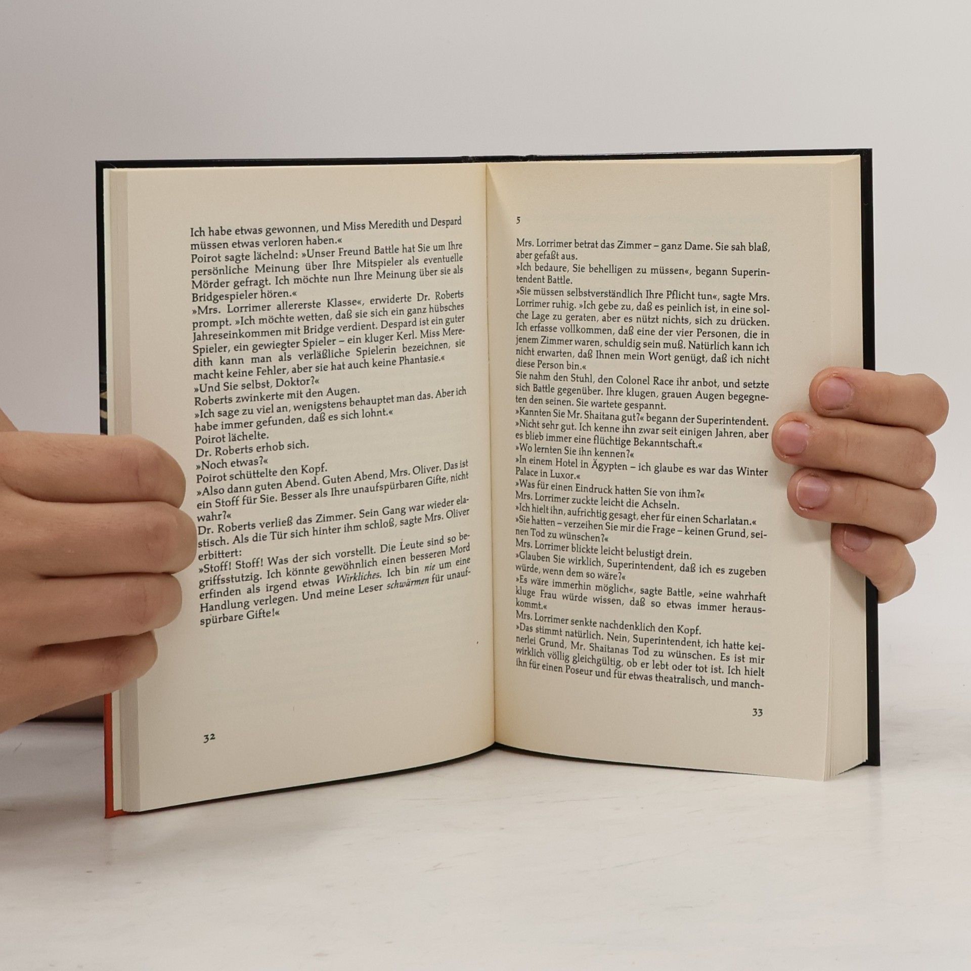Agatha Christie Mit offenen Karten
