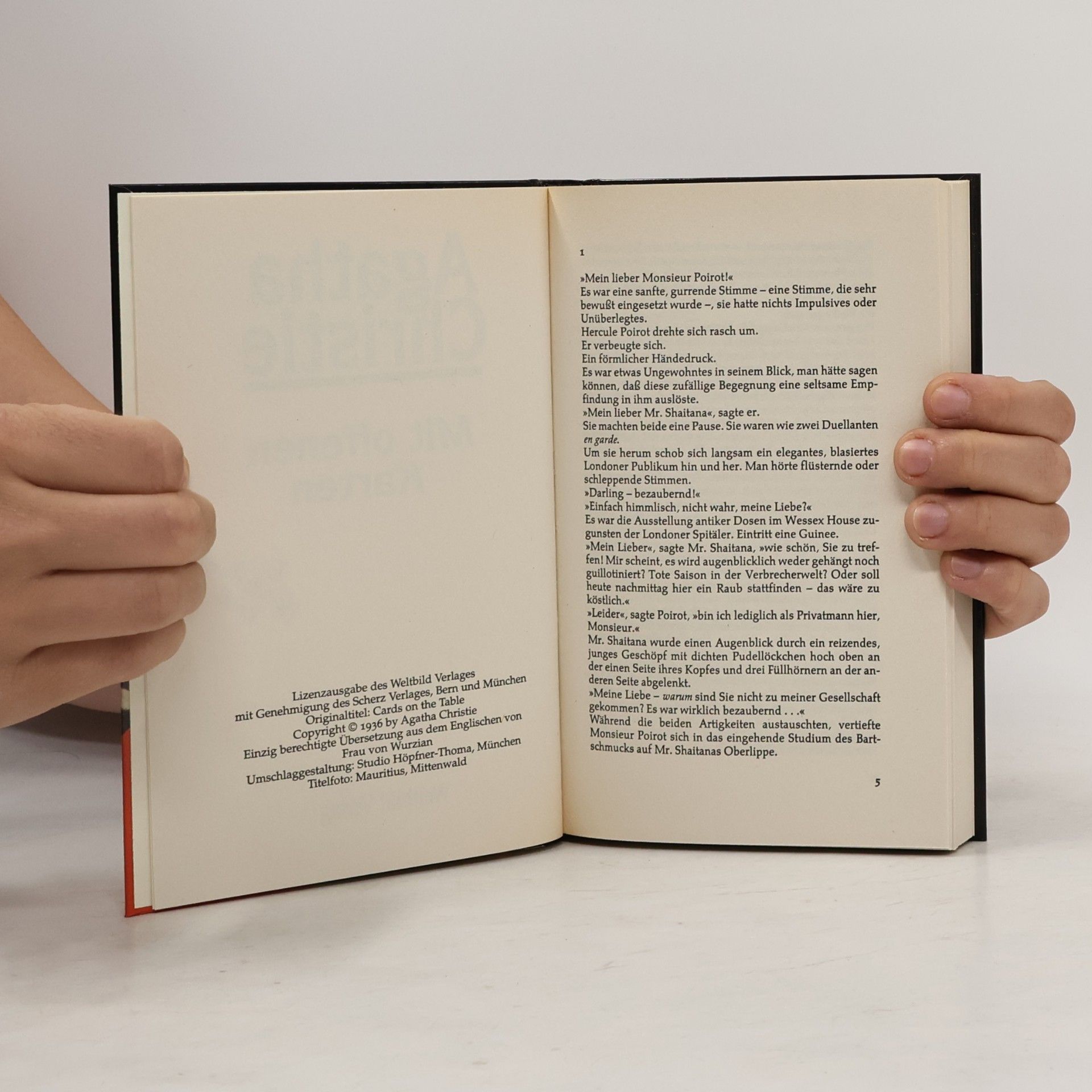 Agatha Christie Mit offenen Karten