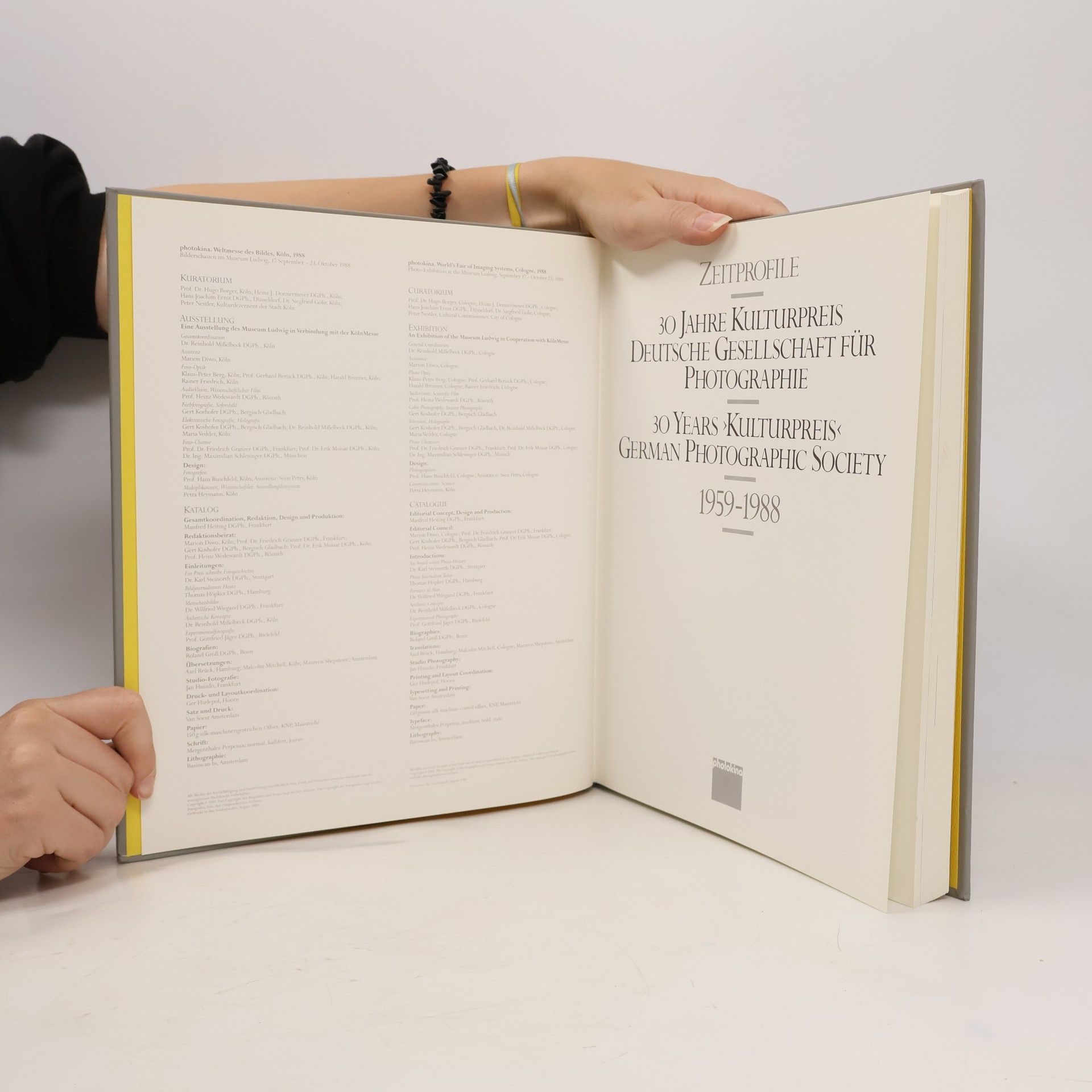 Various authors Zeitprofile. 30 Jahre Kulturpreis Deutsche Gesellschaft für Photographie 1959–1988