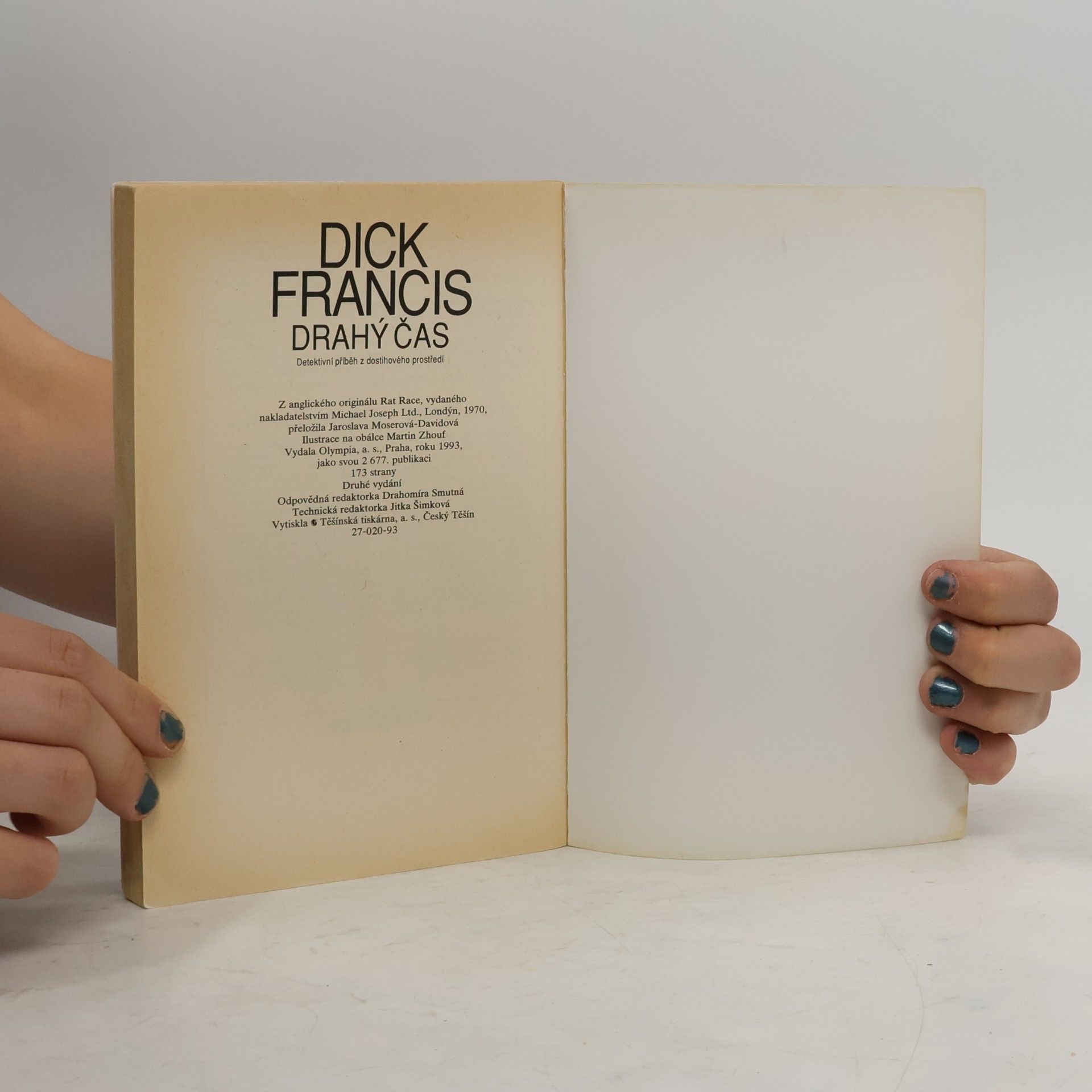 Dick Francis Drahý čas