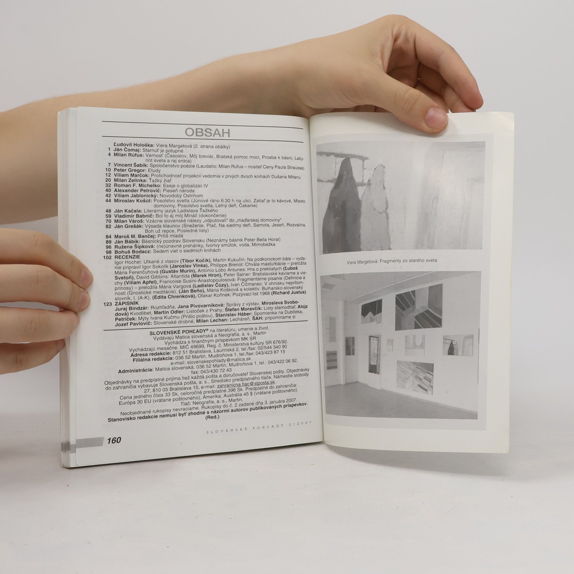 Autorenkollektiv Slovenské pohľady 2/2007