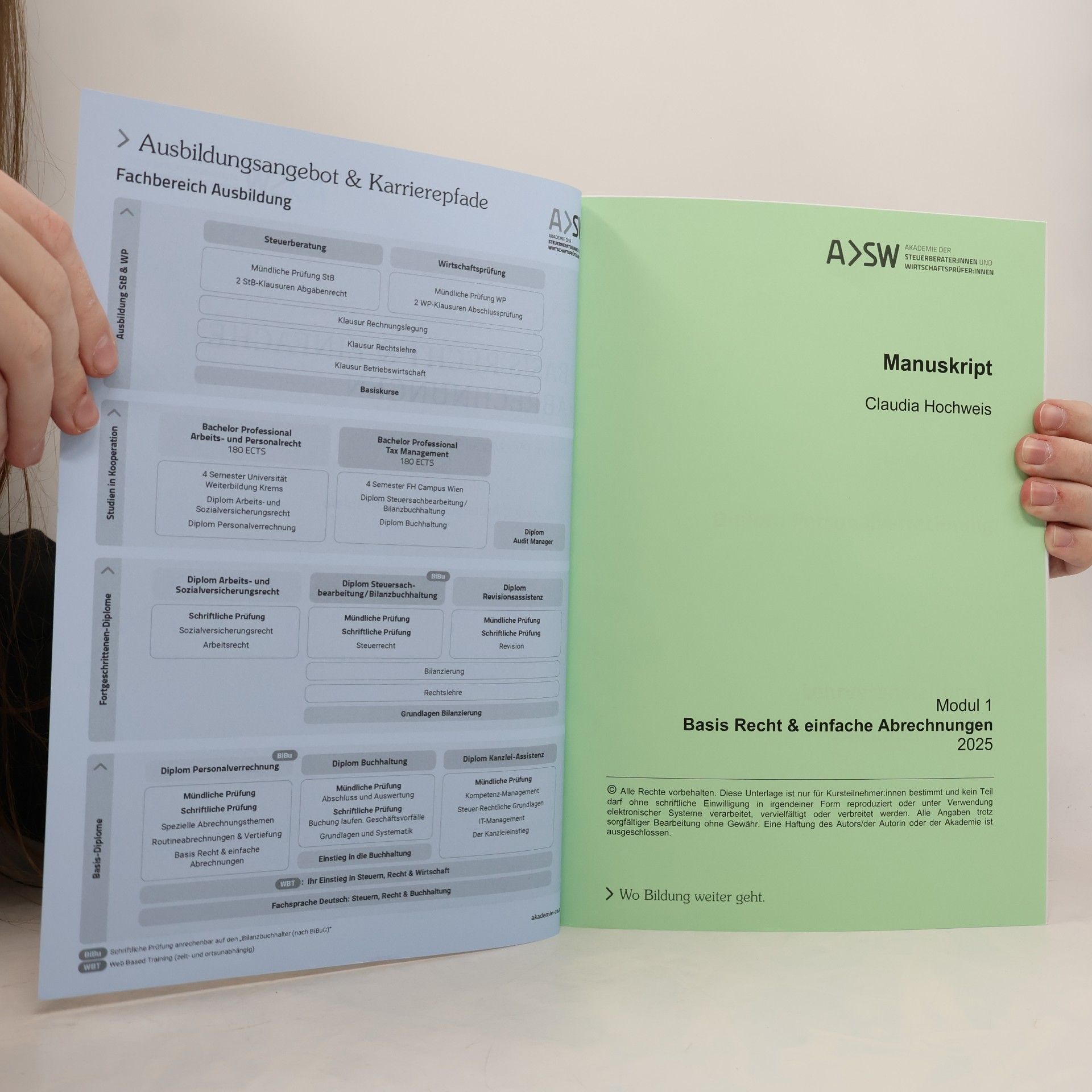 Claudia Hochweis Basis Recht & einfache Abrechnungen