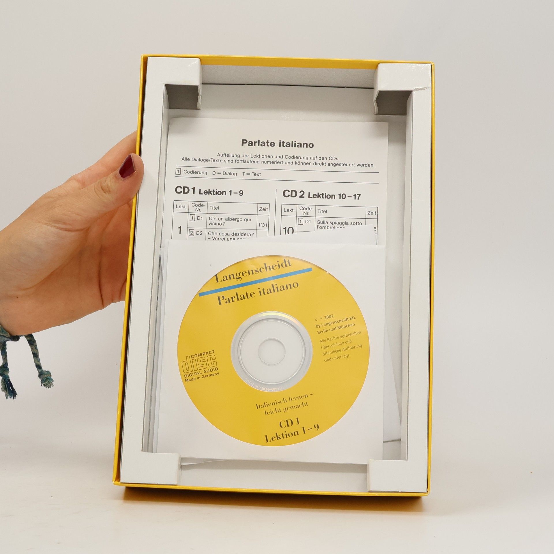 Ima Agustoni Langenscheidts Schnellkurs: Parlate italiano (Lehrbuch + 3 CDs in der Box)