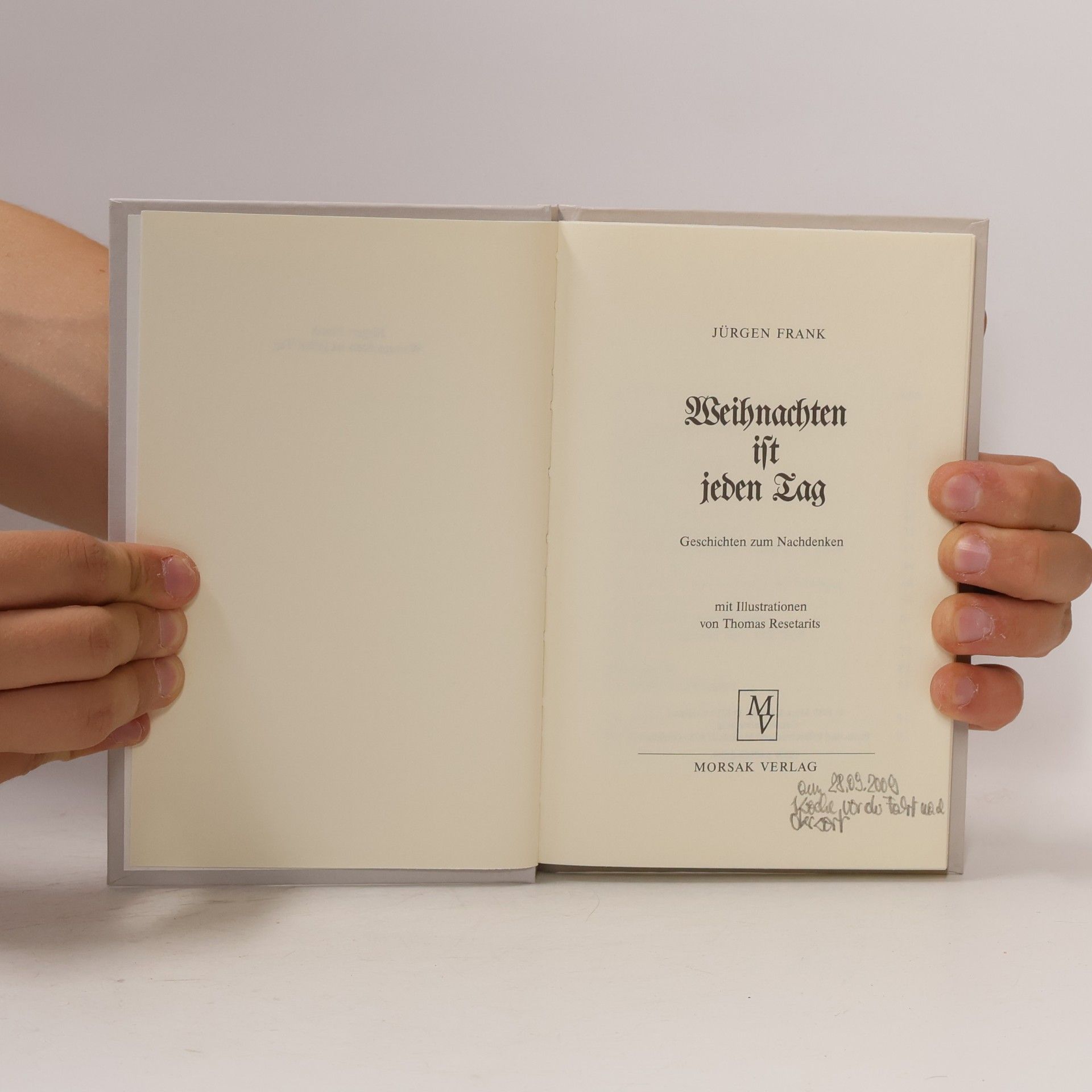 Jürgen Frank Weihnachten ist jeden Tag
