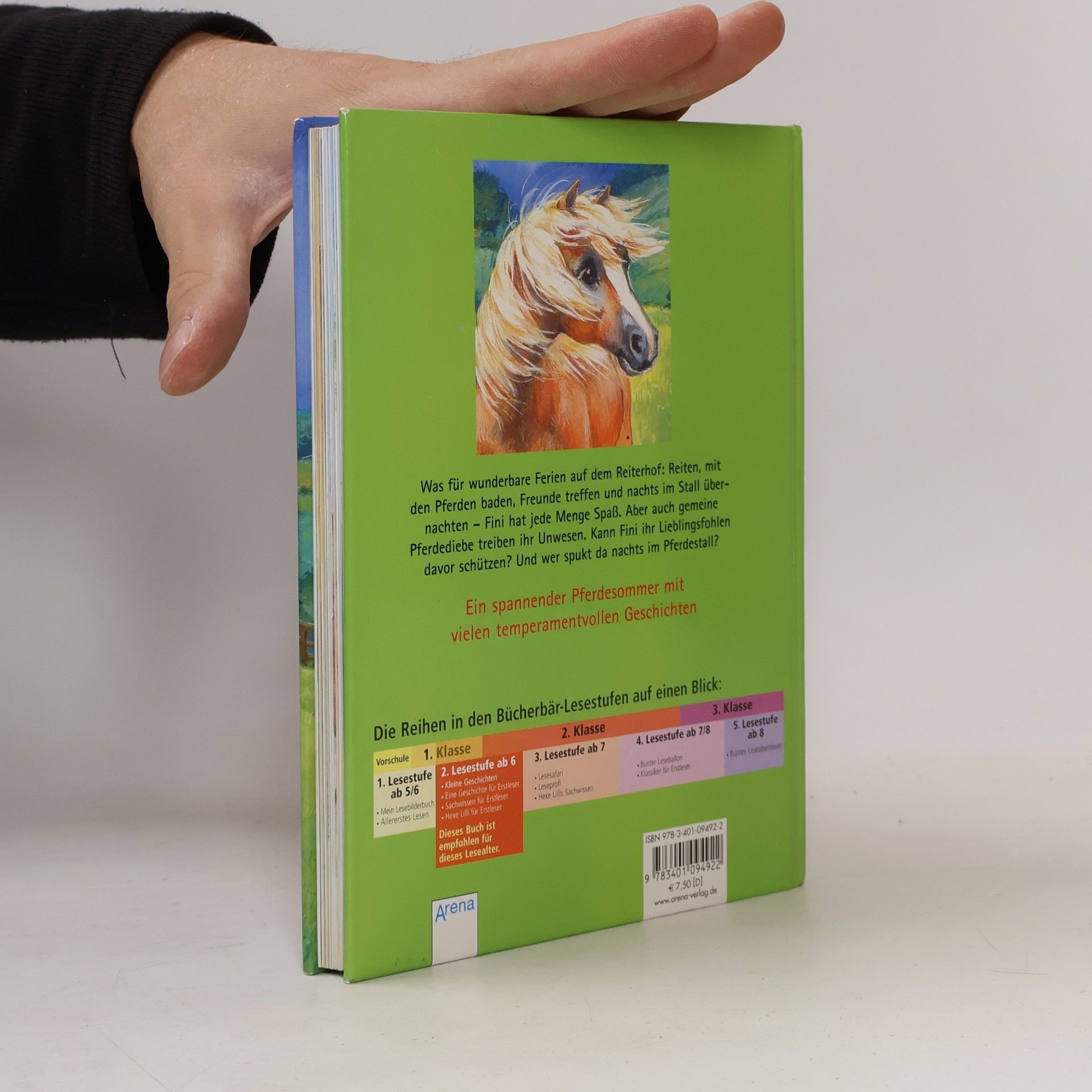Lesespaß mit dem Bücherbär - die schönsten Pferdegeschichten