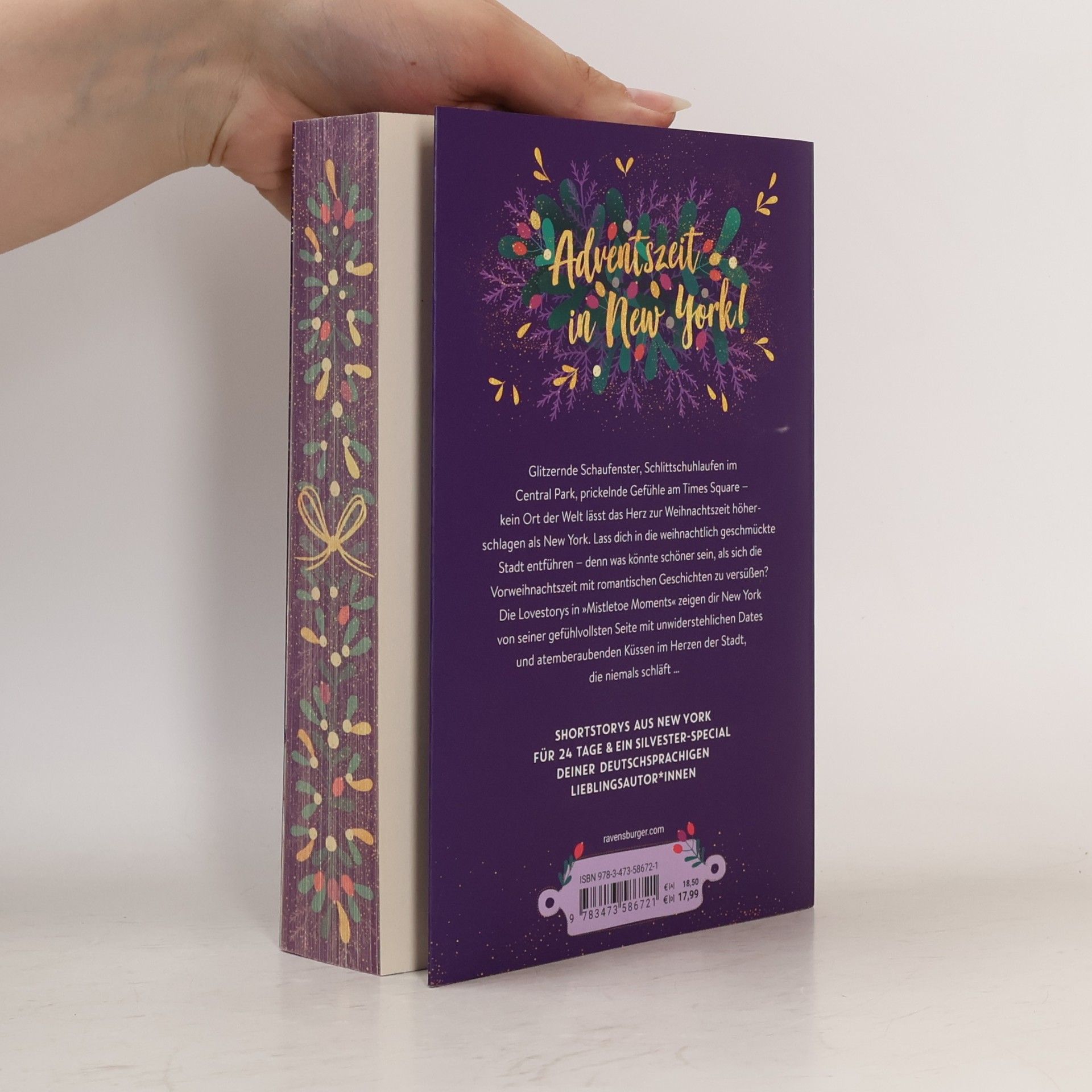 Alexandra Raij Mistletoe Moments. Ein Adventskalender. New-Adult-Lovestorys für 24 Tage plus Silvester-Special (Romantische Kurzgeschichten für