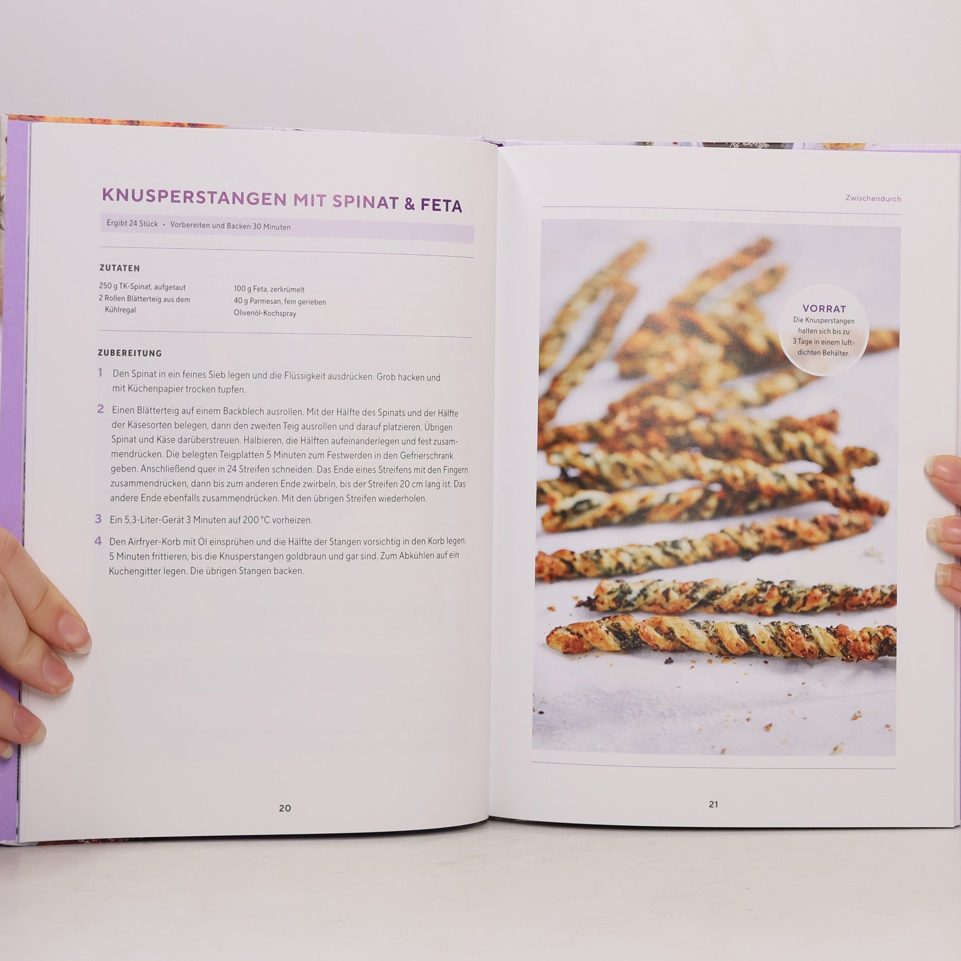 Sophia Young Airfryer Snacks - Die besten Rezepte für die Heißluftfritteuse