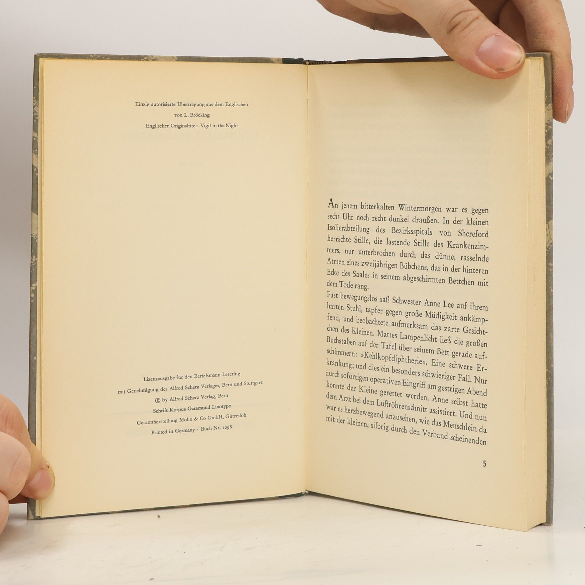 A. J. Cronin Die Schicksalsnacht