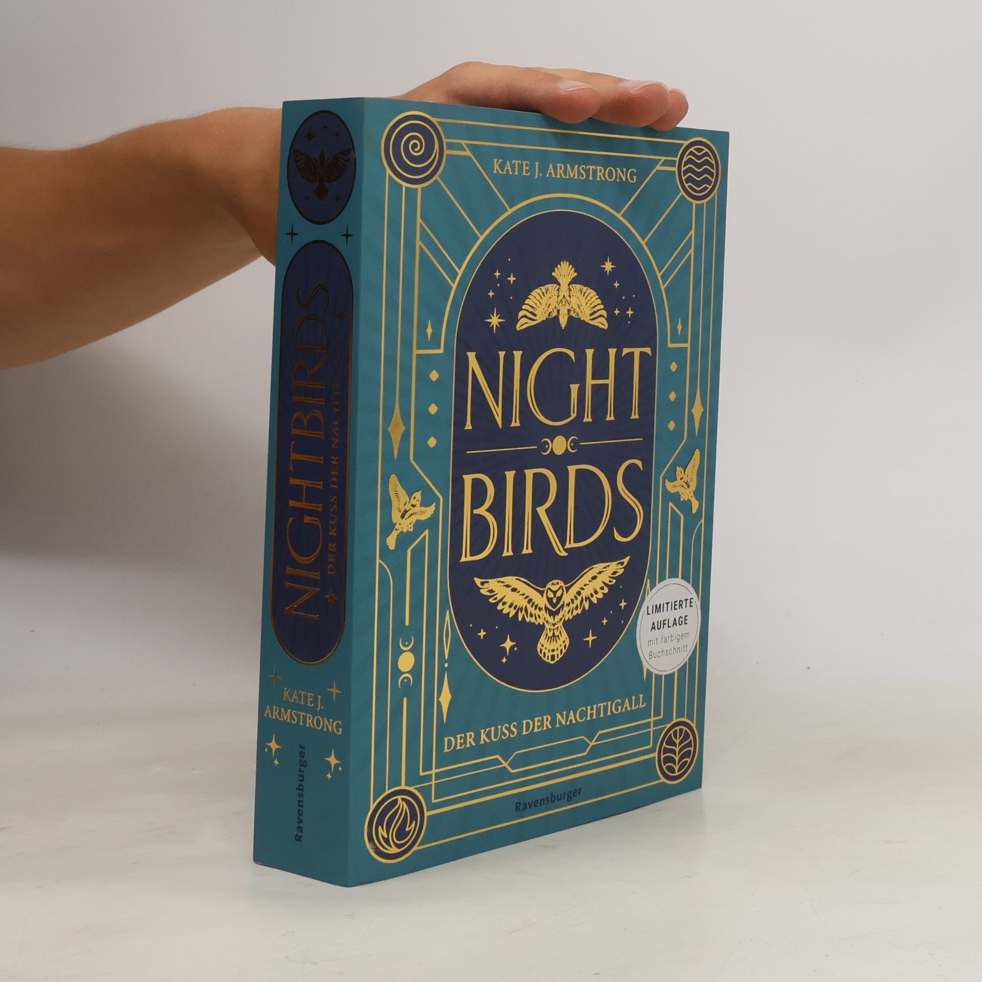 Kate Armstrong Nightbirds, Band 1: Der Kuss der Nachtigall (Epische Romantasy Limitierte Auflage mit Farbschnitt)