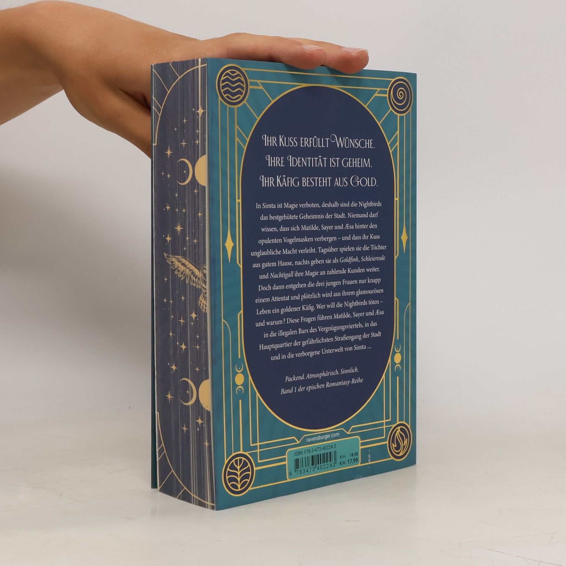 Kate Armstrong Nightbirds, Band 1: Der Kuss der Nachtigall (Epische Romantasy Limitierte Auflage mit Farbschnitt)
