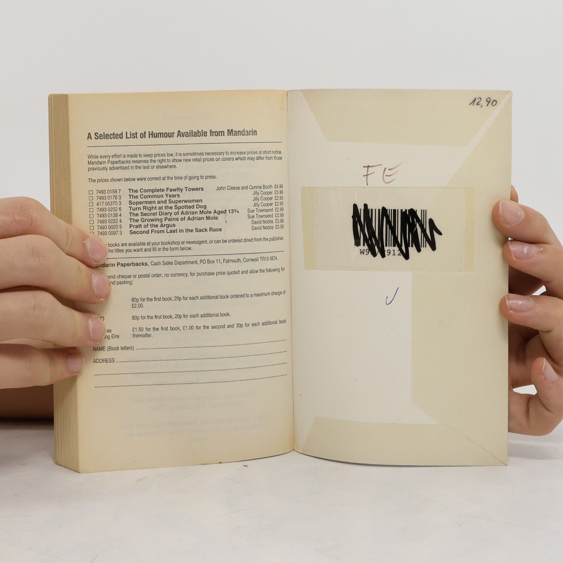 Sue Townsend The Secret Diary of Adrian Mole Aged 13 3/4