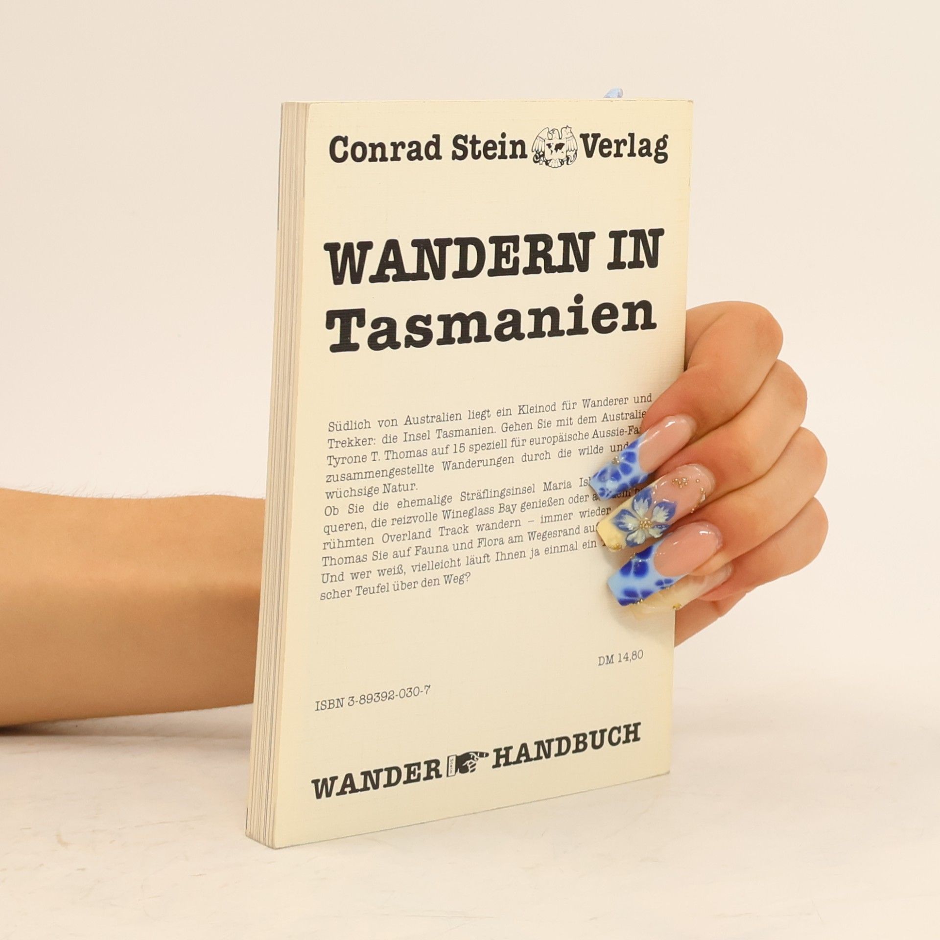 Tyrone T. Thomas Wandern in Tasmanien