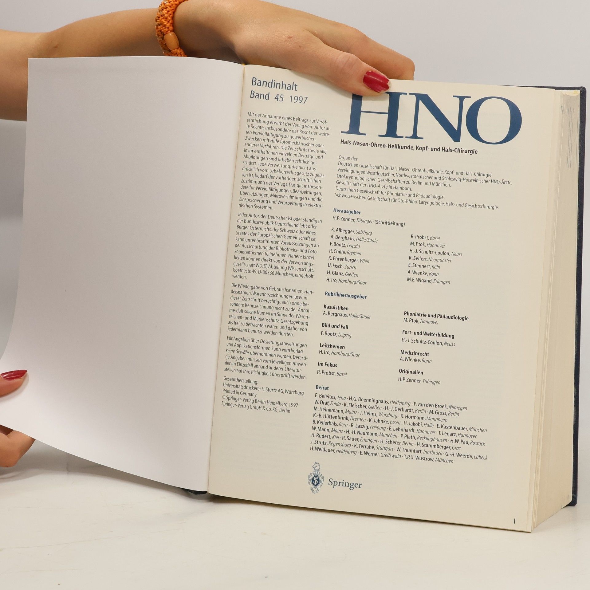 Autorenkollektiv HNO 45