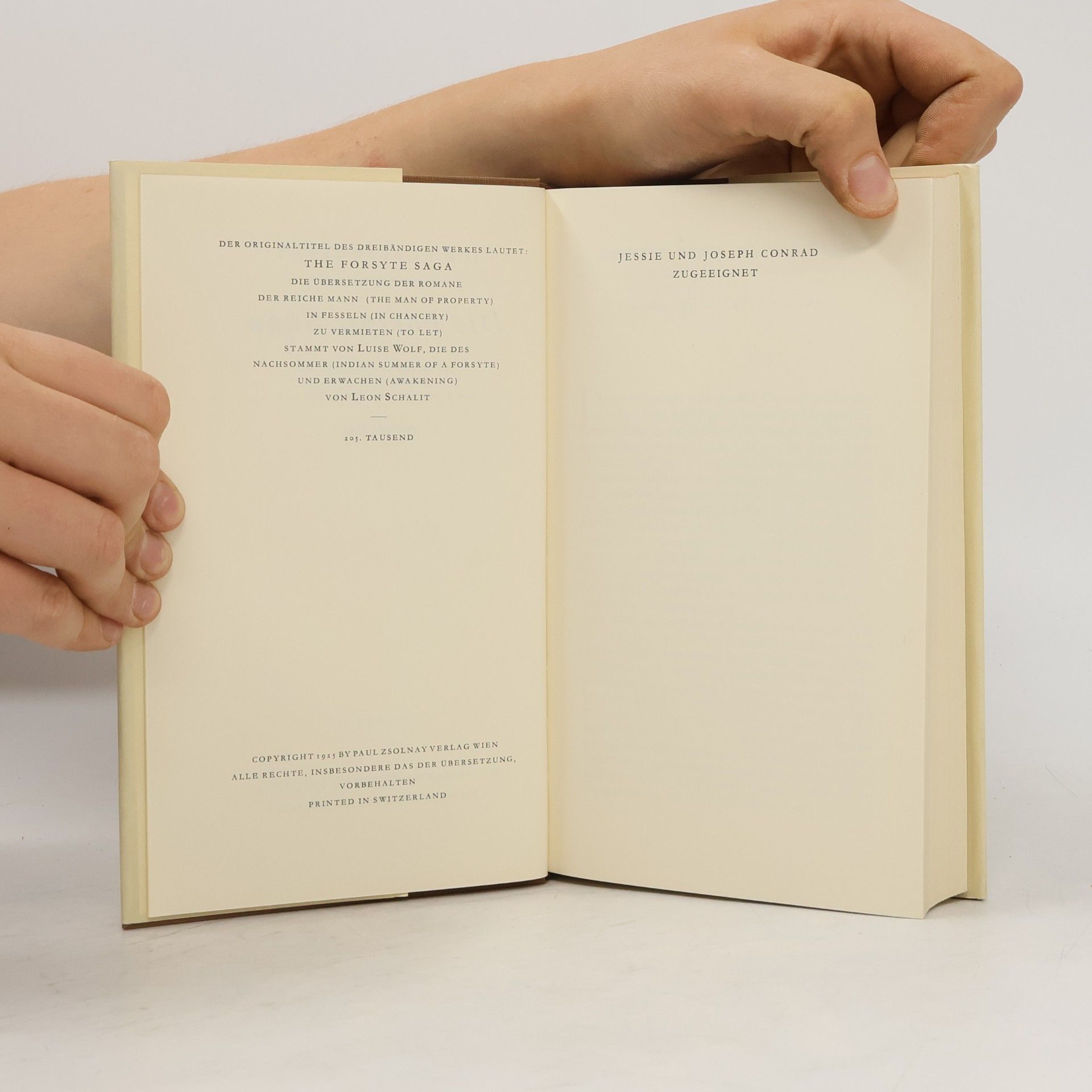 John Galsworthy Die Forsyte Saga II