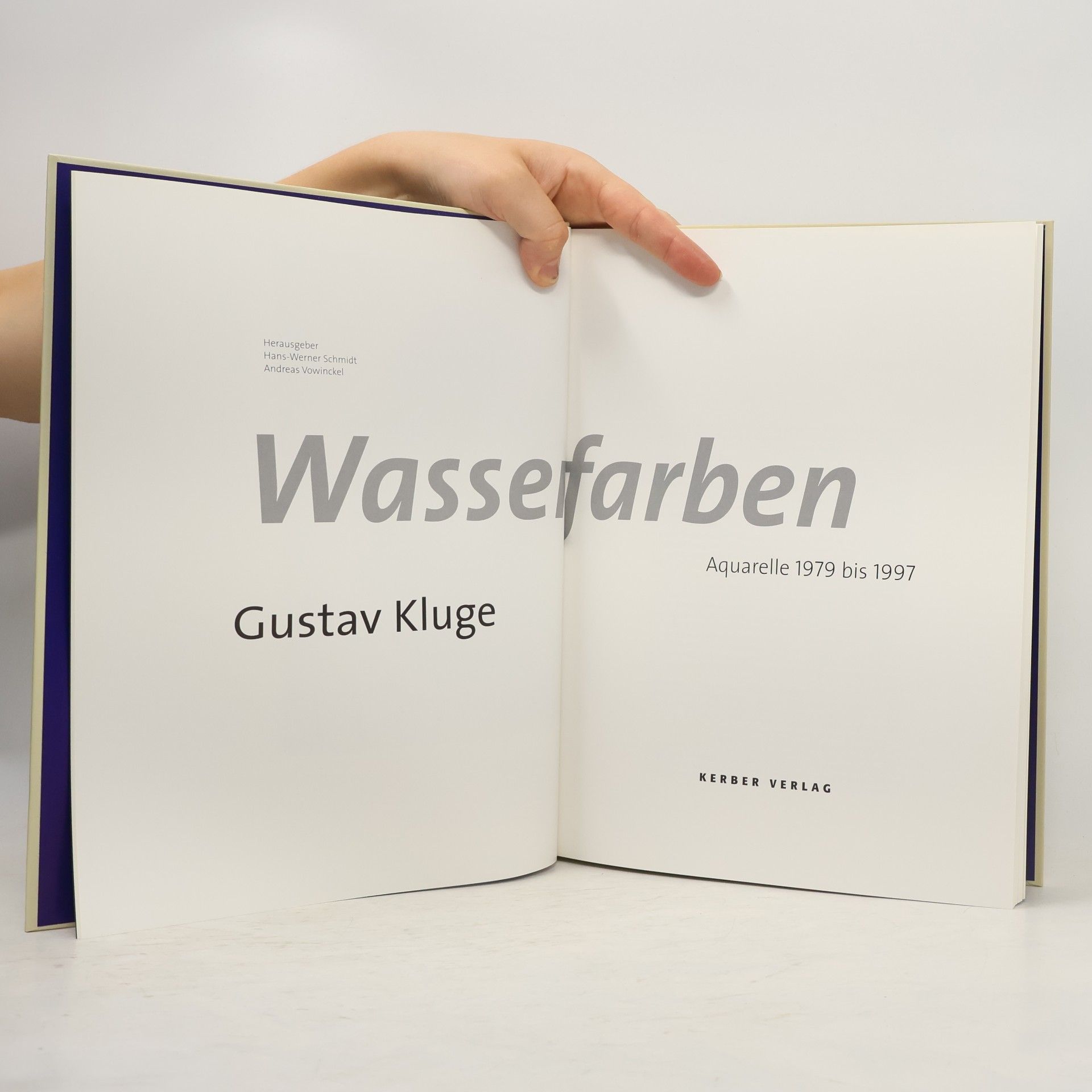 Gustav Kluge Wasserfarben
