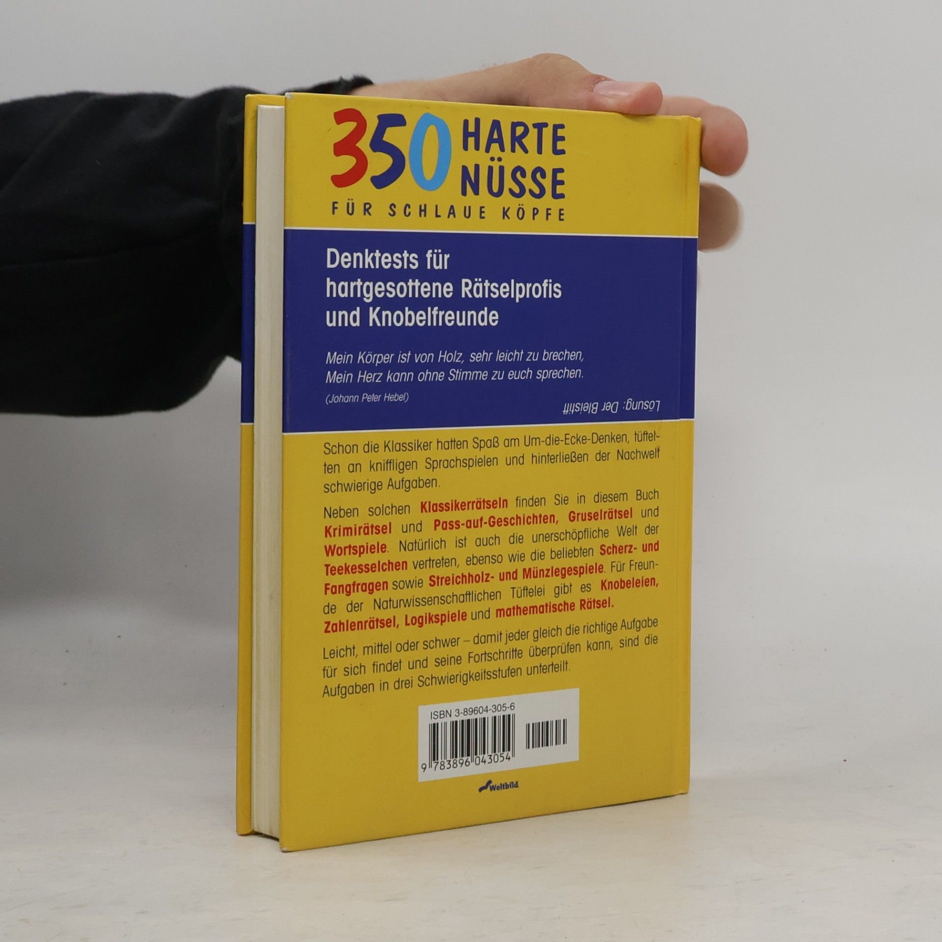 Birgit Adam 350 harte Nüsse für schlaue Köpfe