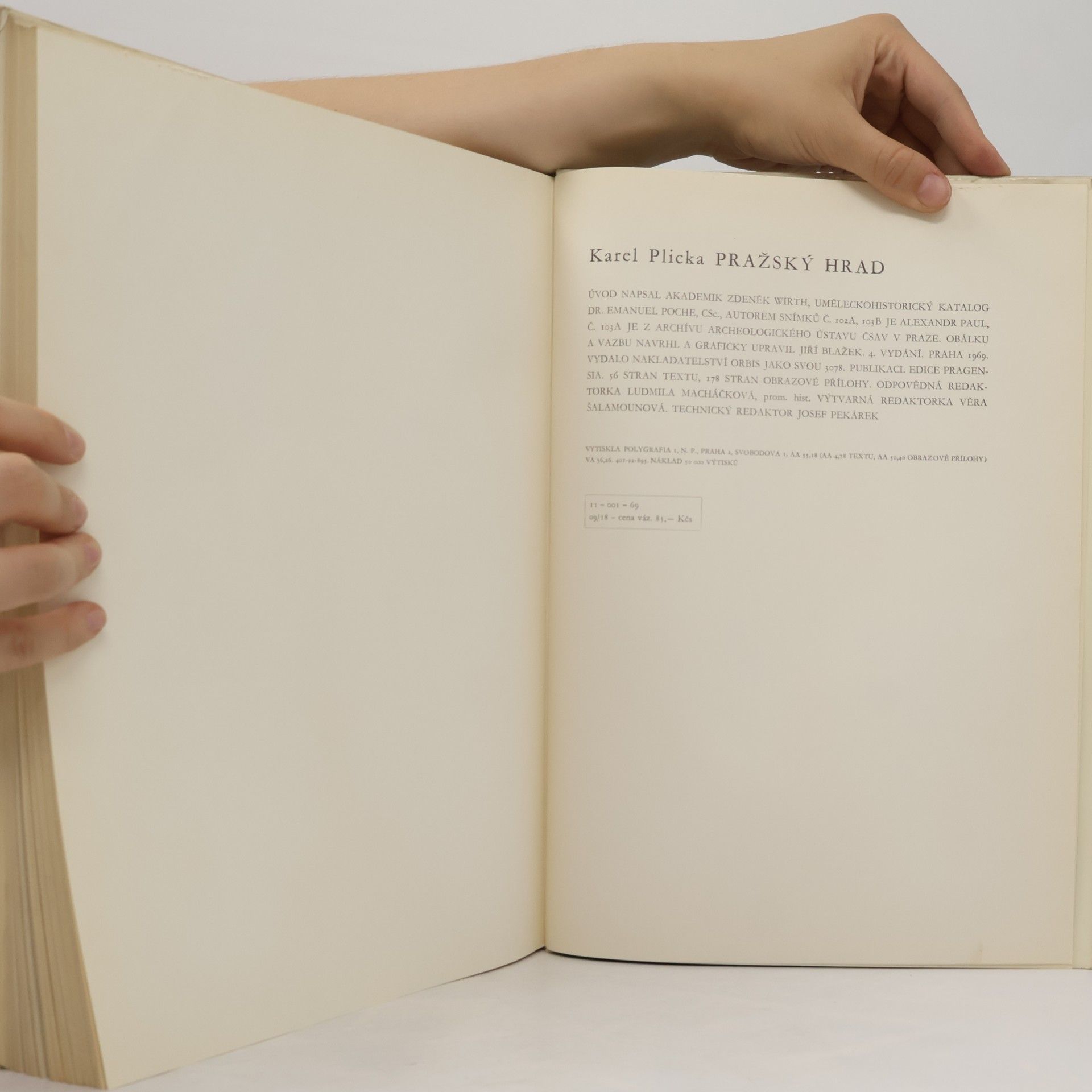 Karel Plicka Pražský hrad