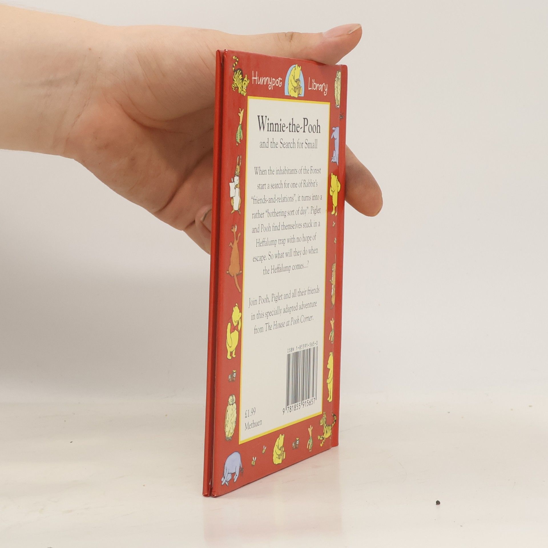 A. A. Milne Hunnypot Library: Winnie The Pooh And The Search For Small