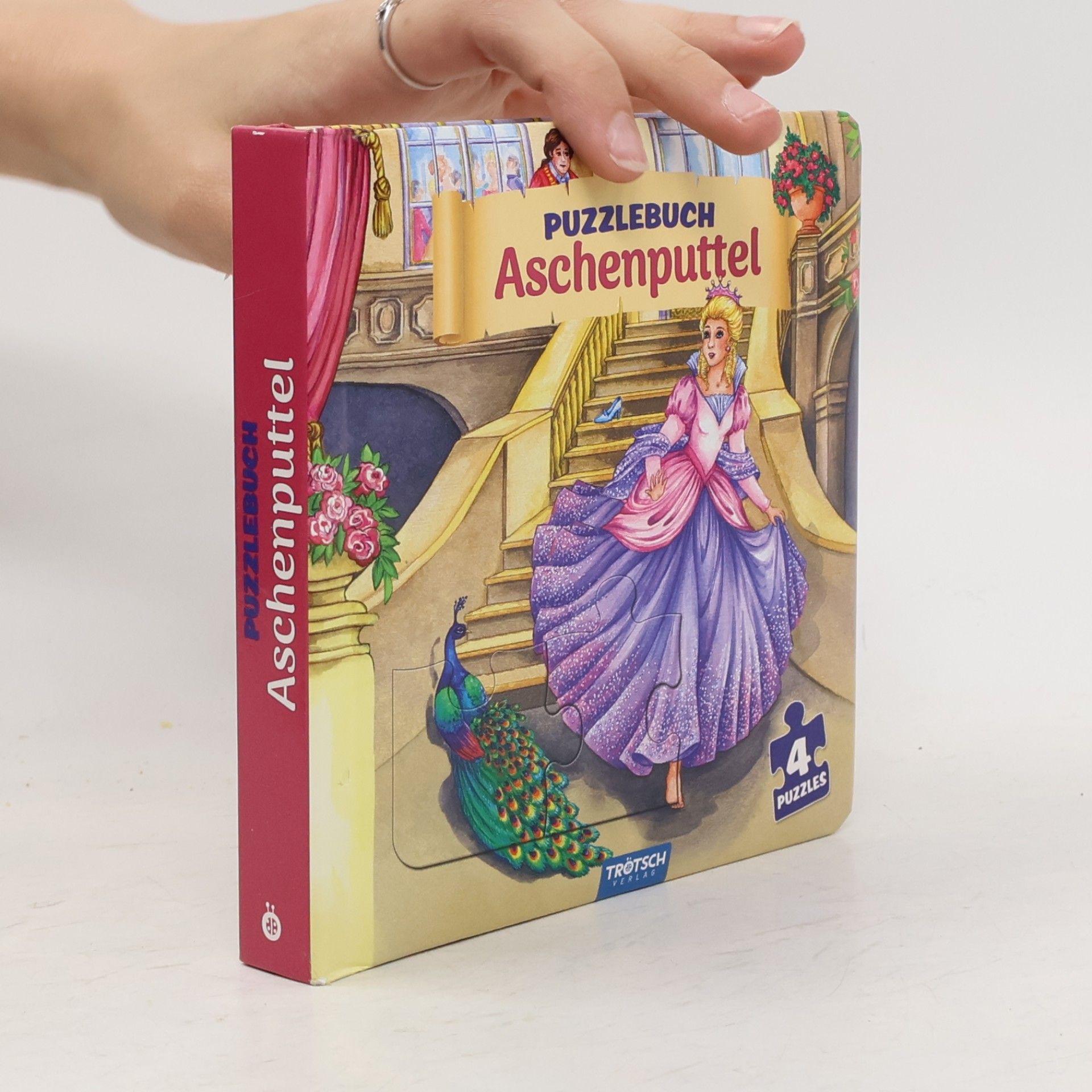 Trötsch Verlag Trötsch Pappenbuch Puzzlebuch Aschenputtel