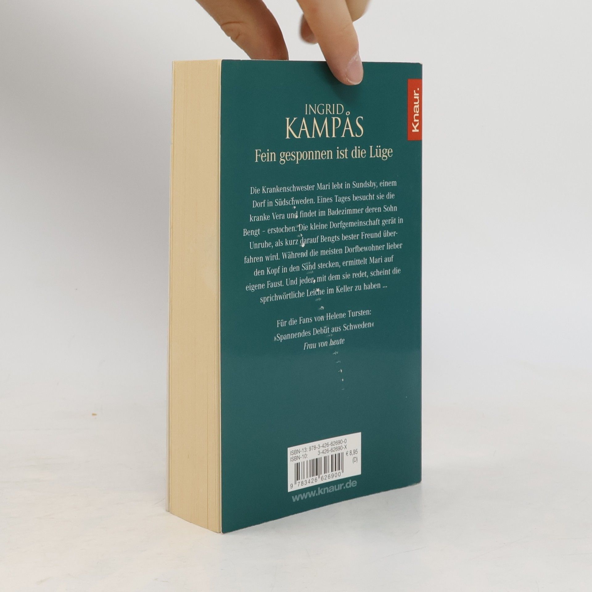 Ingrid Kampås Fein gesponnen ist die Lüge. Kriminalroman