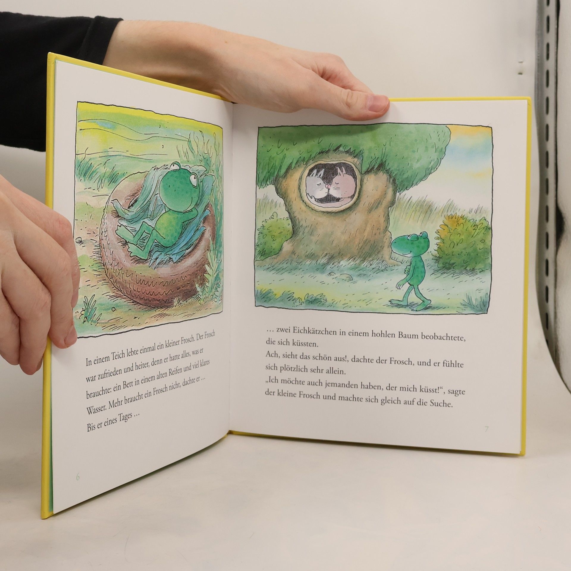 Erwin Moser Wer küsst den Frosch?