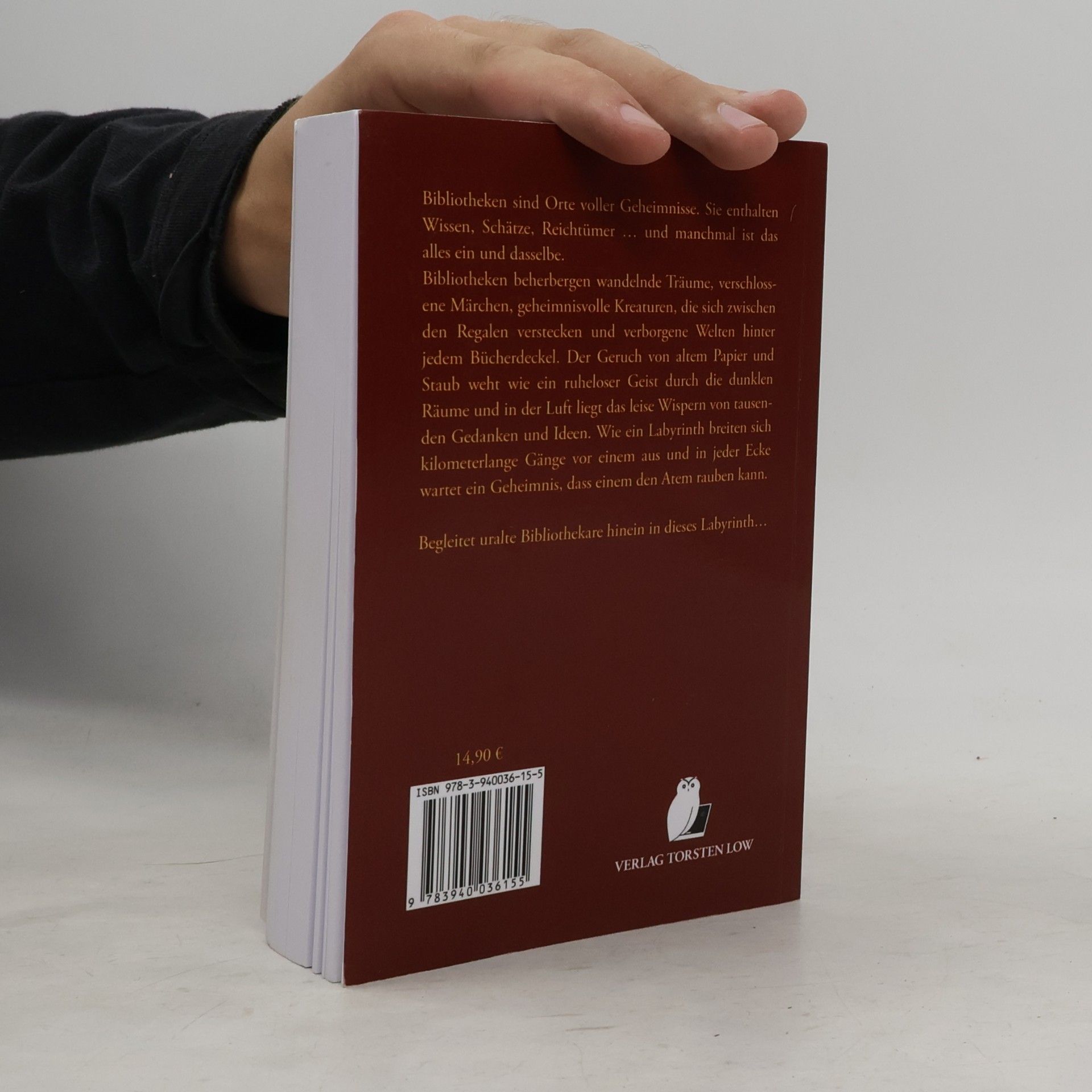 Carolin Gmyrek Geheimnisvolle Bibliotheken