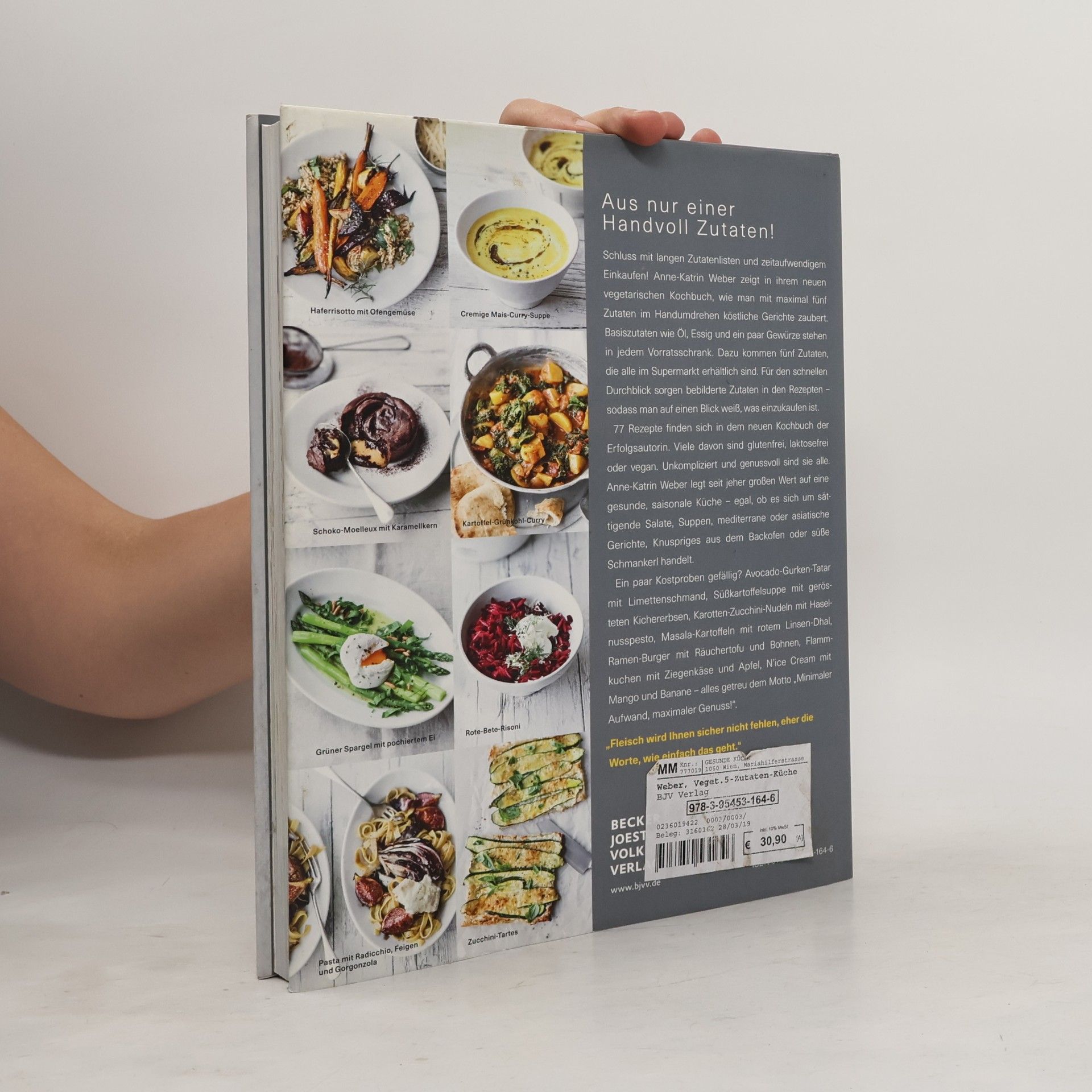 Anne-Katrin Weber Die vegetarische Fünf-Zutaten-Küche