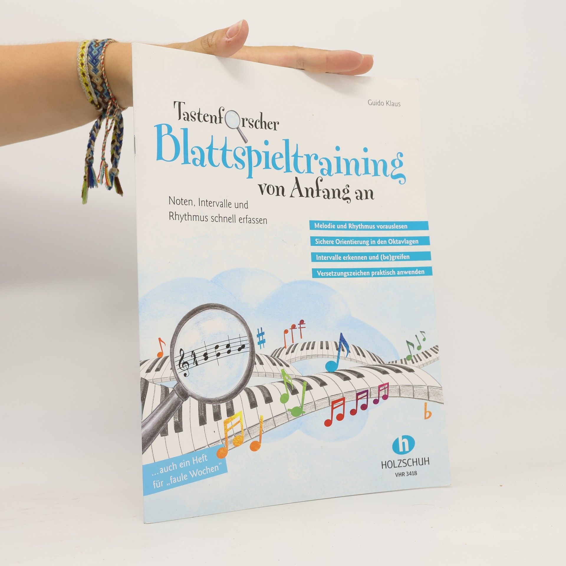 Guido Klaus Tastenforscher - Blattspieltraining von Anfang an