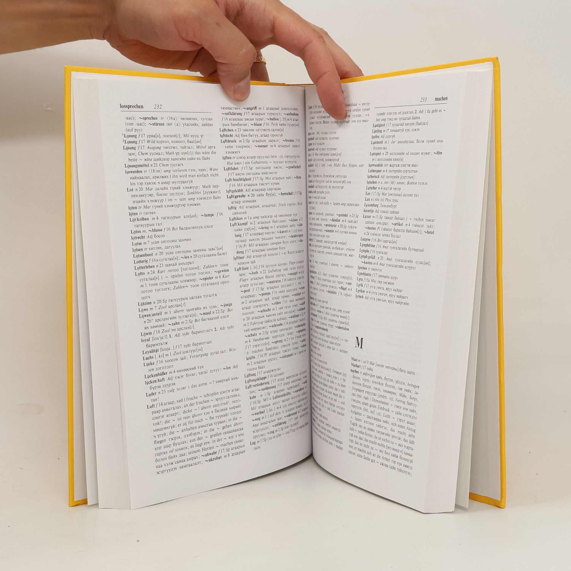 Hans-Peter Vietze Wörterbuch deutsch-mongolisch