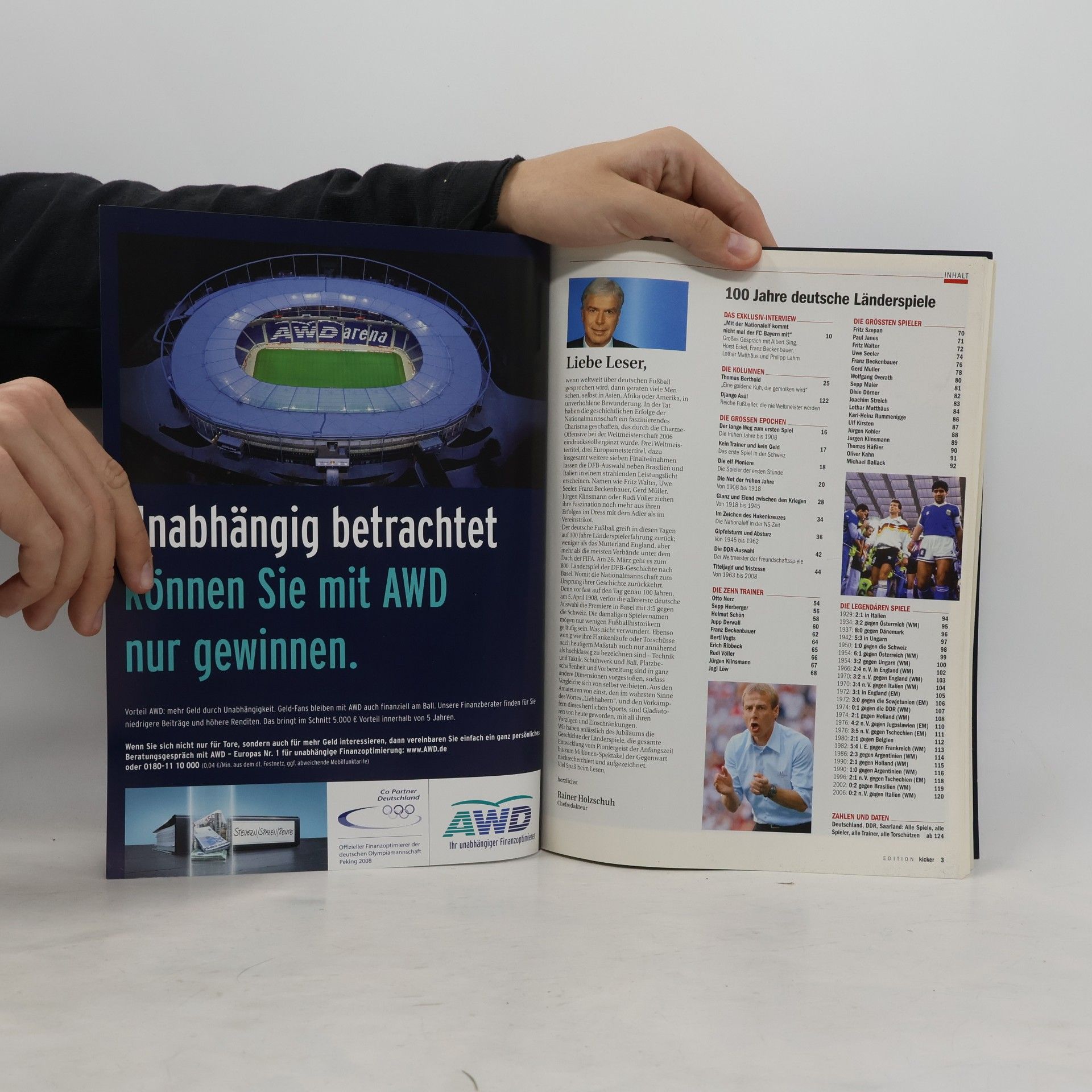 Autorenkollektiv Kicker Edition 100 Jahre
