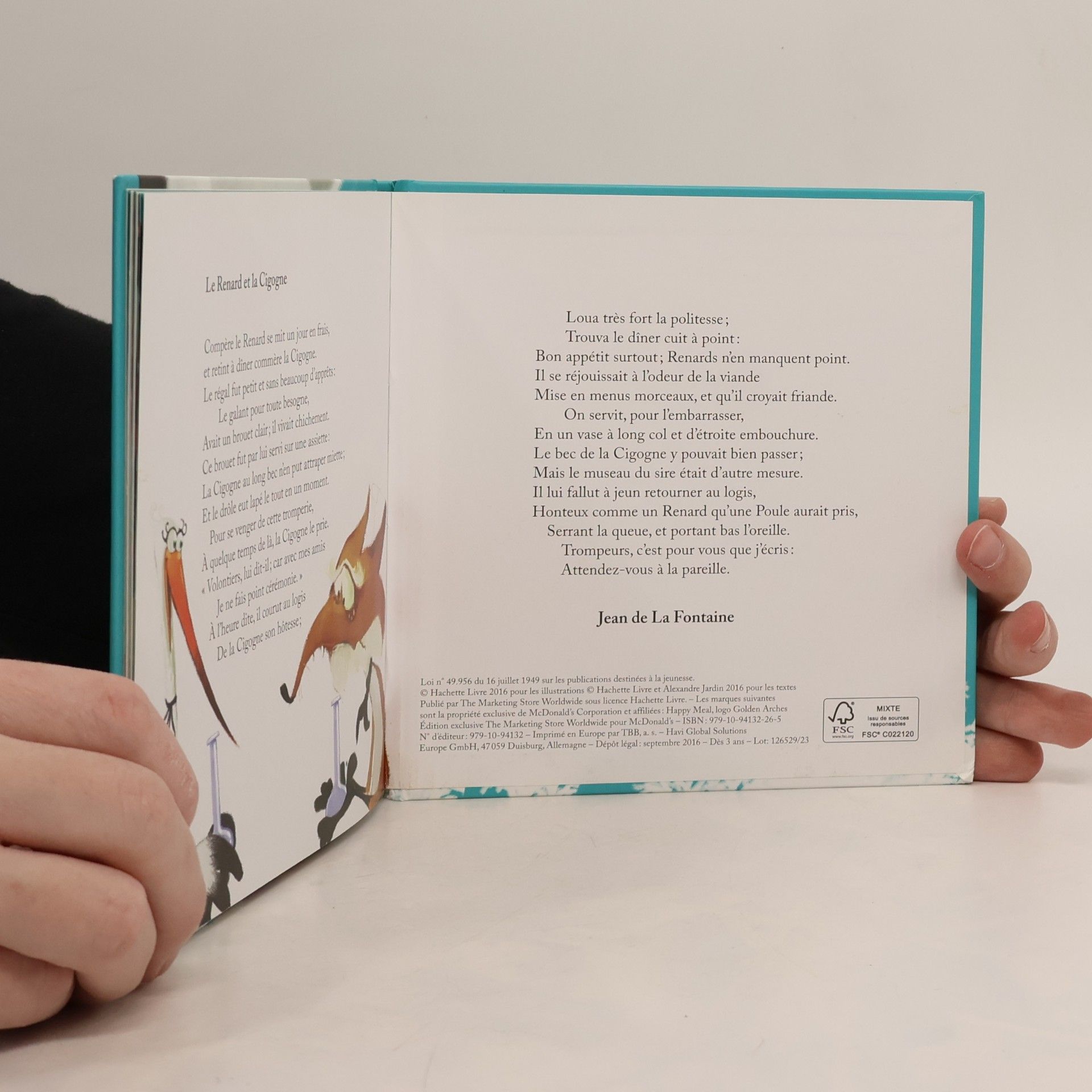 Alexandre Jardin Les petits secrets des Fables - 7: Le renard et la cigogne