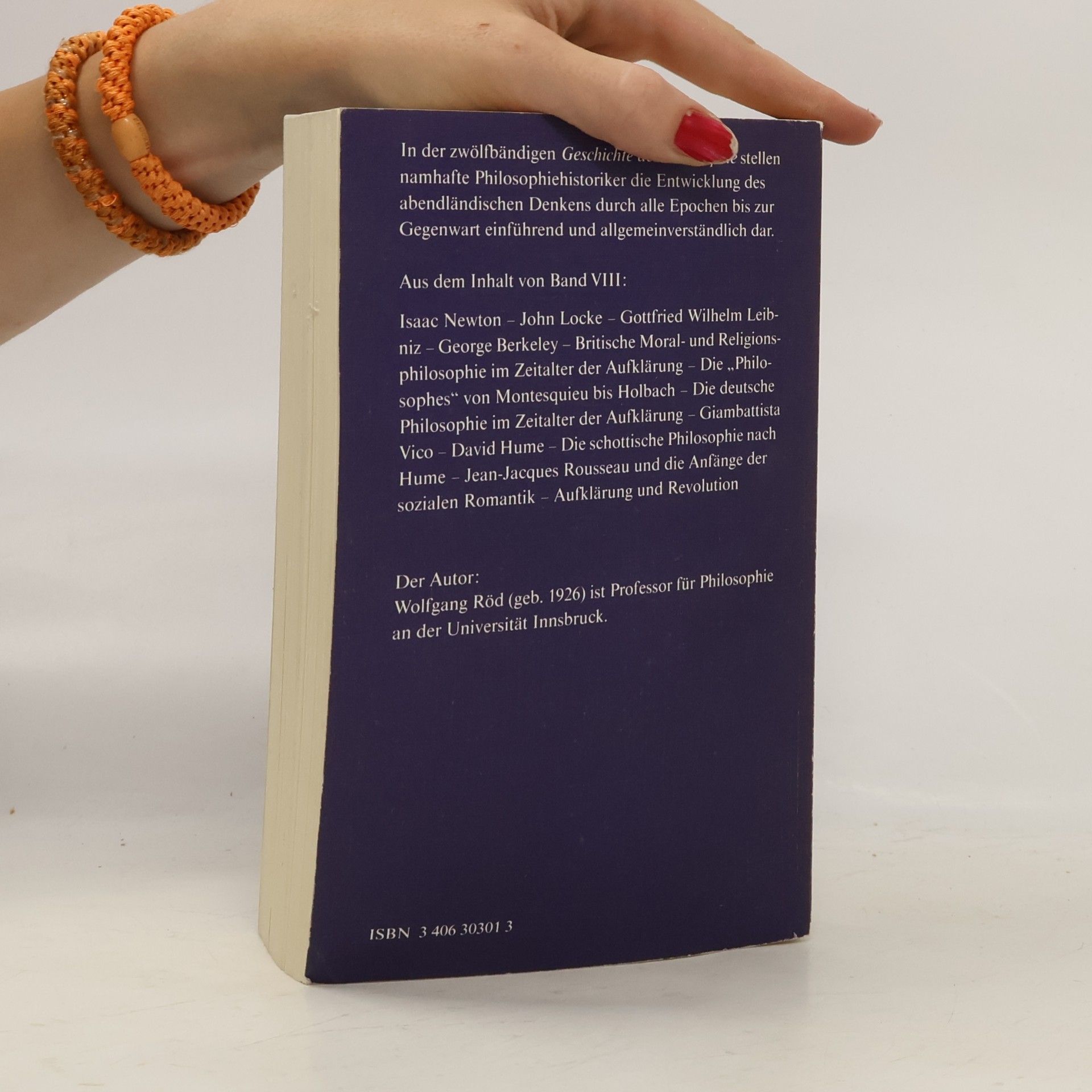 Die Philosophie der Neuzeit