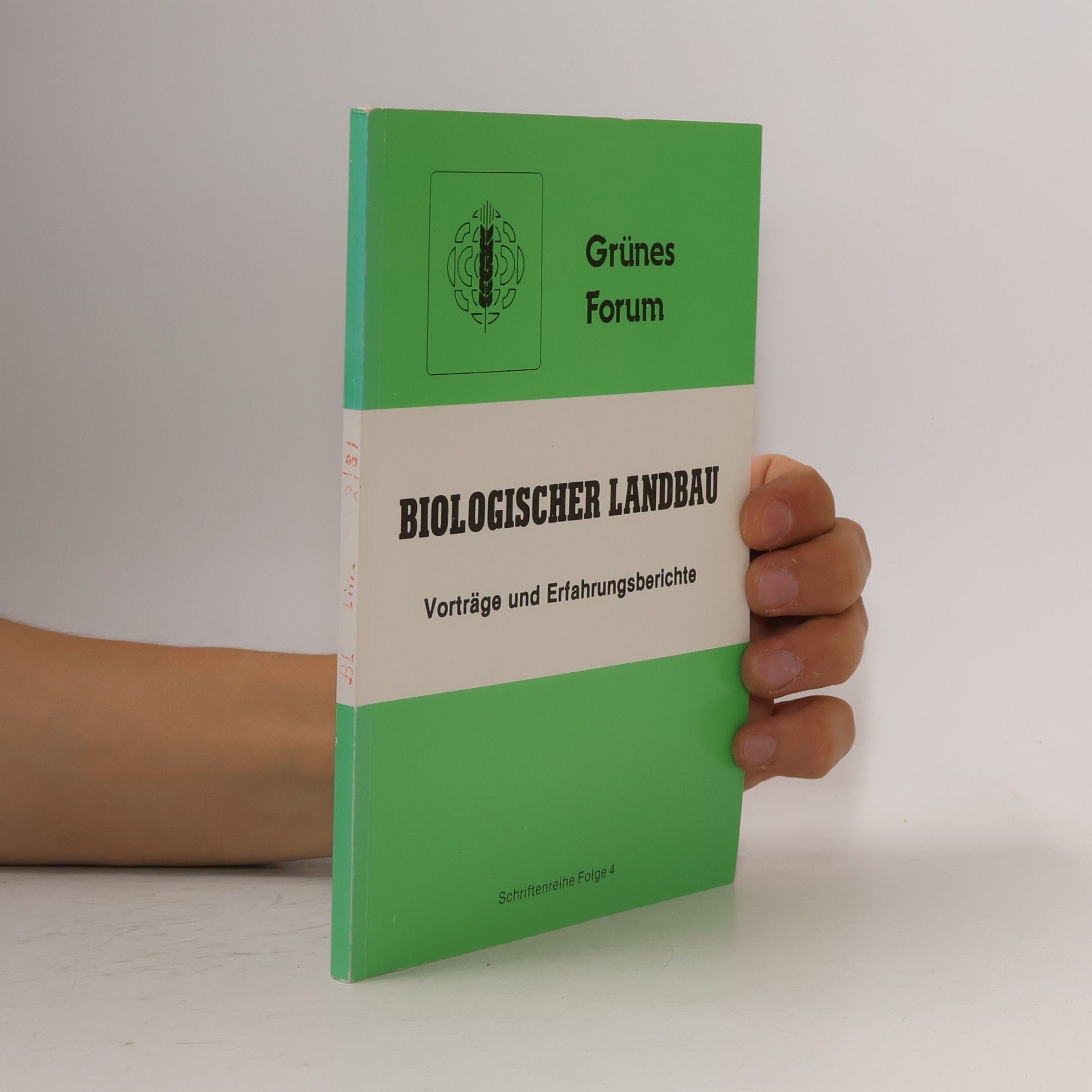 J. Willi Biologischer Landbau. Vorträge und Erfahrungsberichte