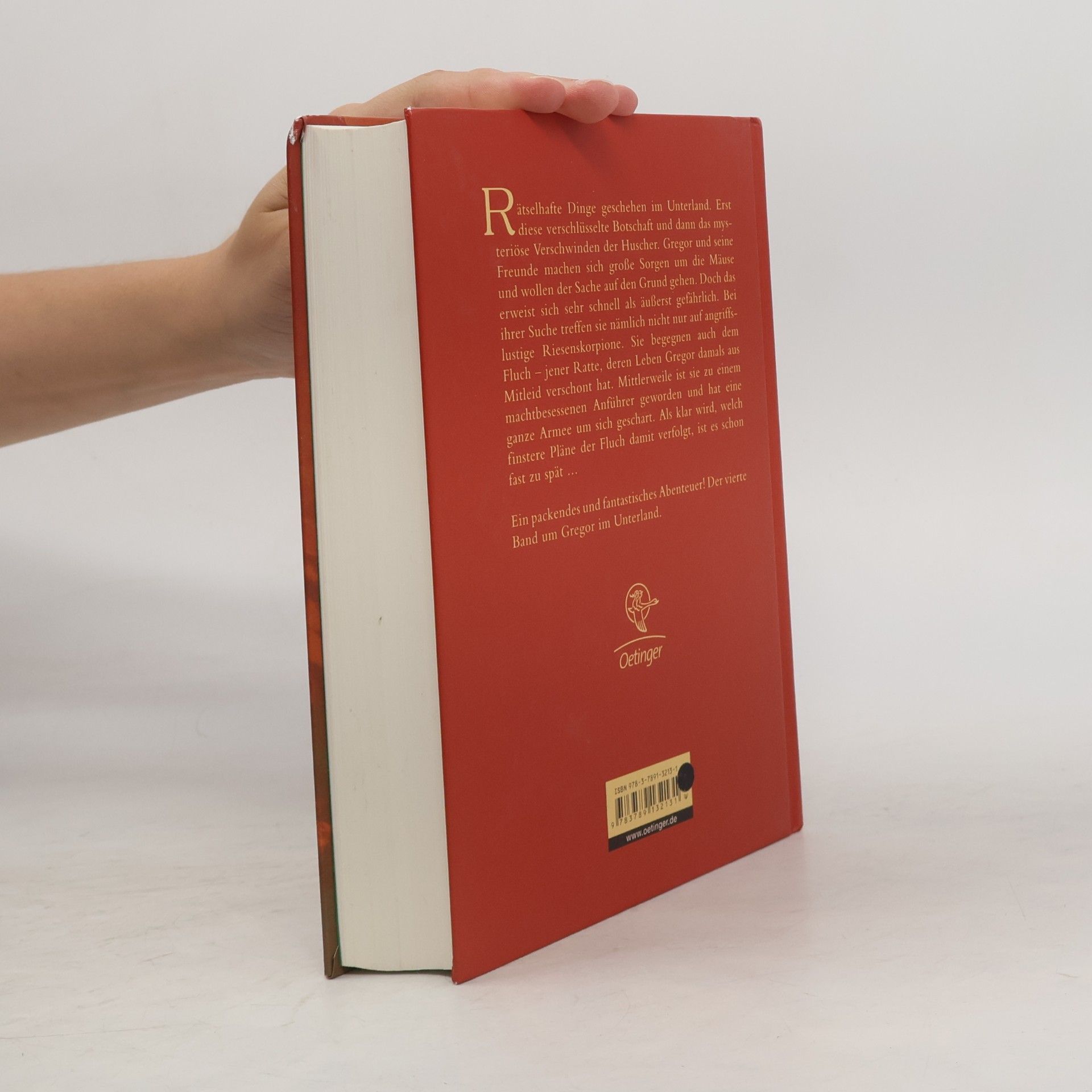 Suzanne Collins Gregor und der Fluch des Unterlandes