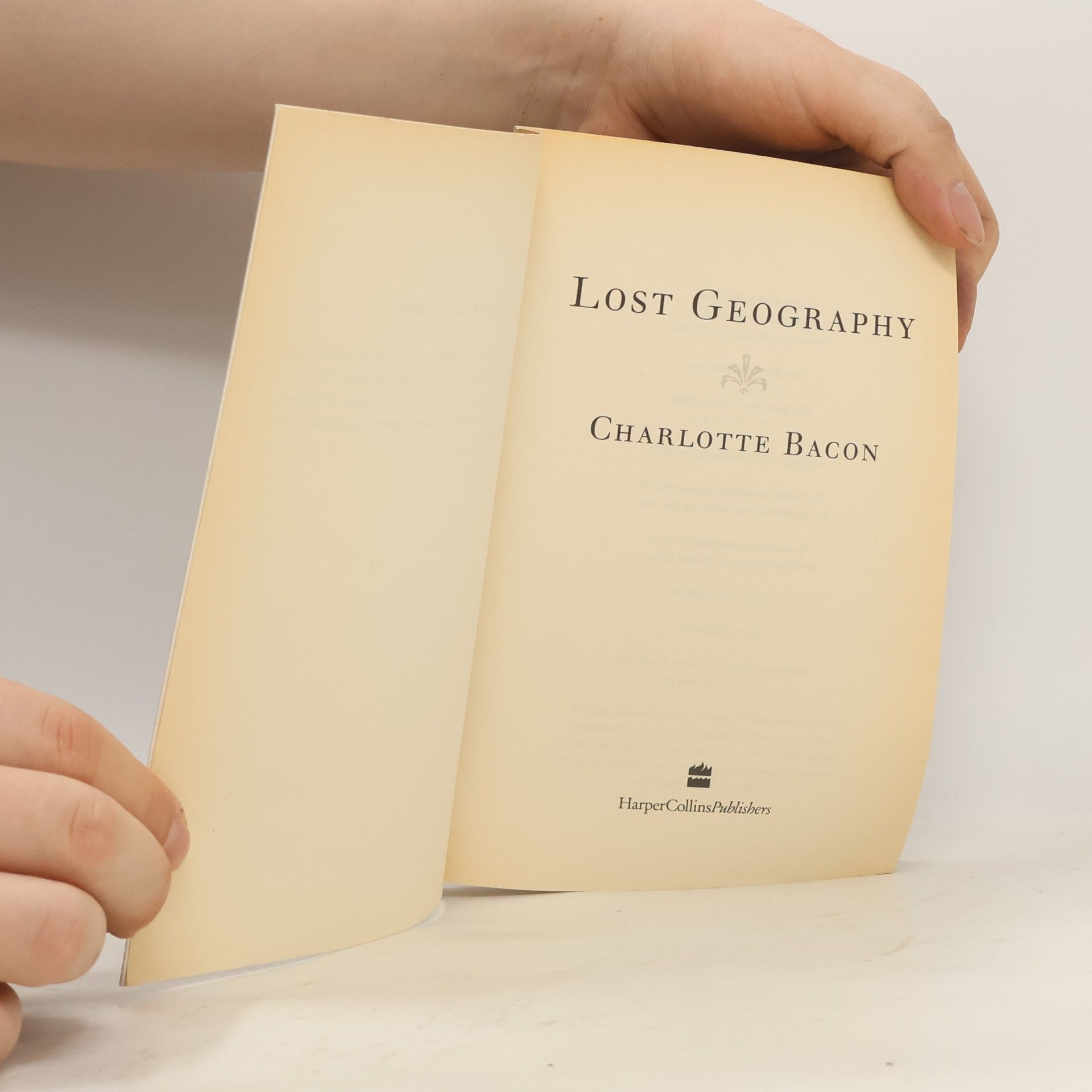 Charlotte Bacon Lost Geography
