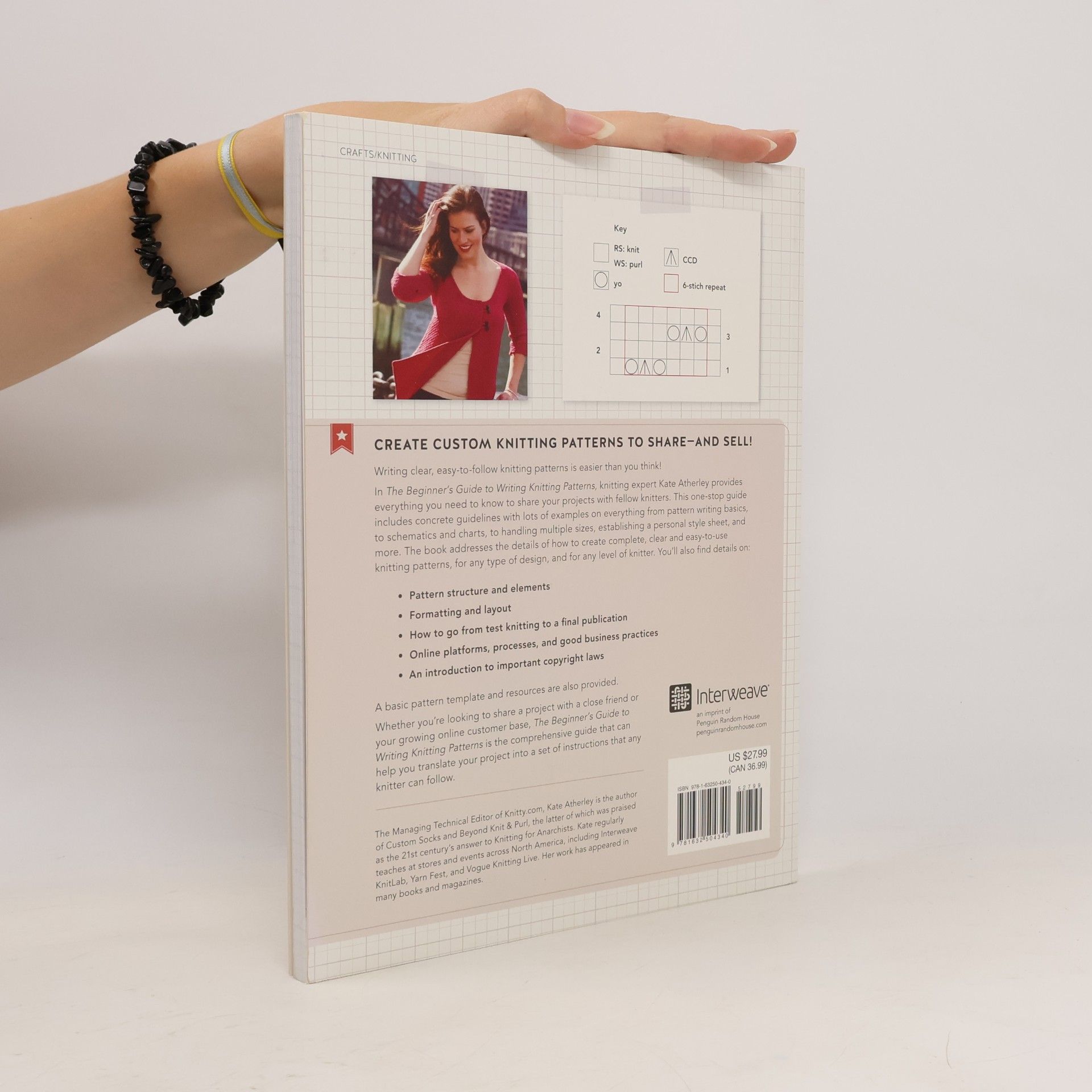 Kate Atherley Writing Knitting Patterns