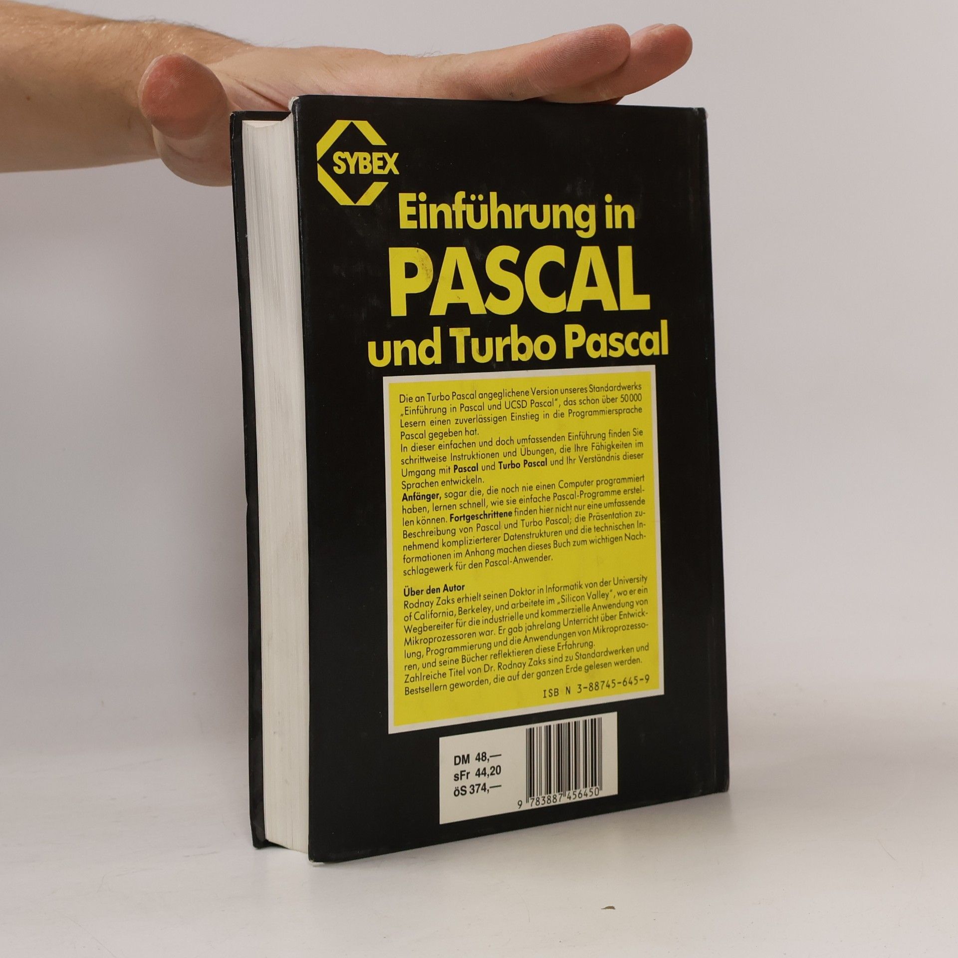 Rodnay Zaks Einführung in Pascal und Turbo Pascal