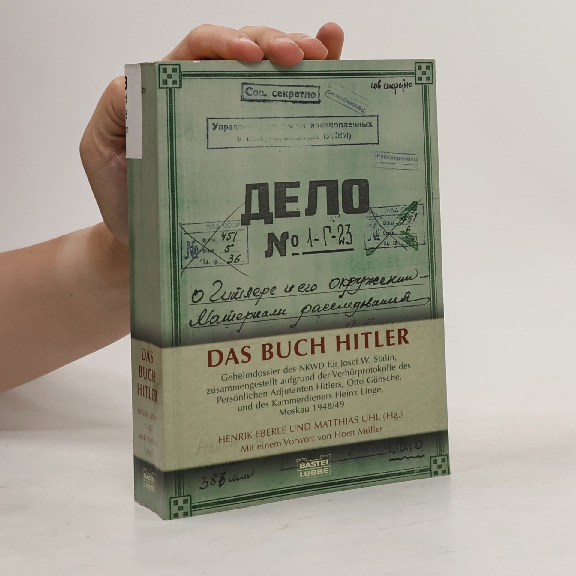 Henrik Eberle Das Buch Hitler