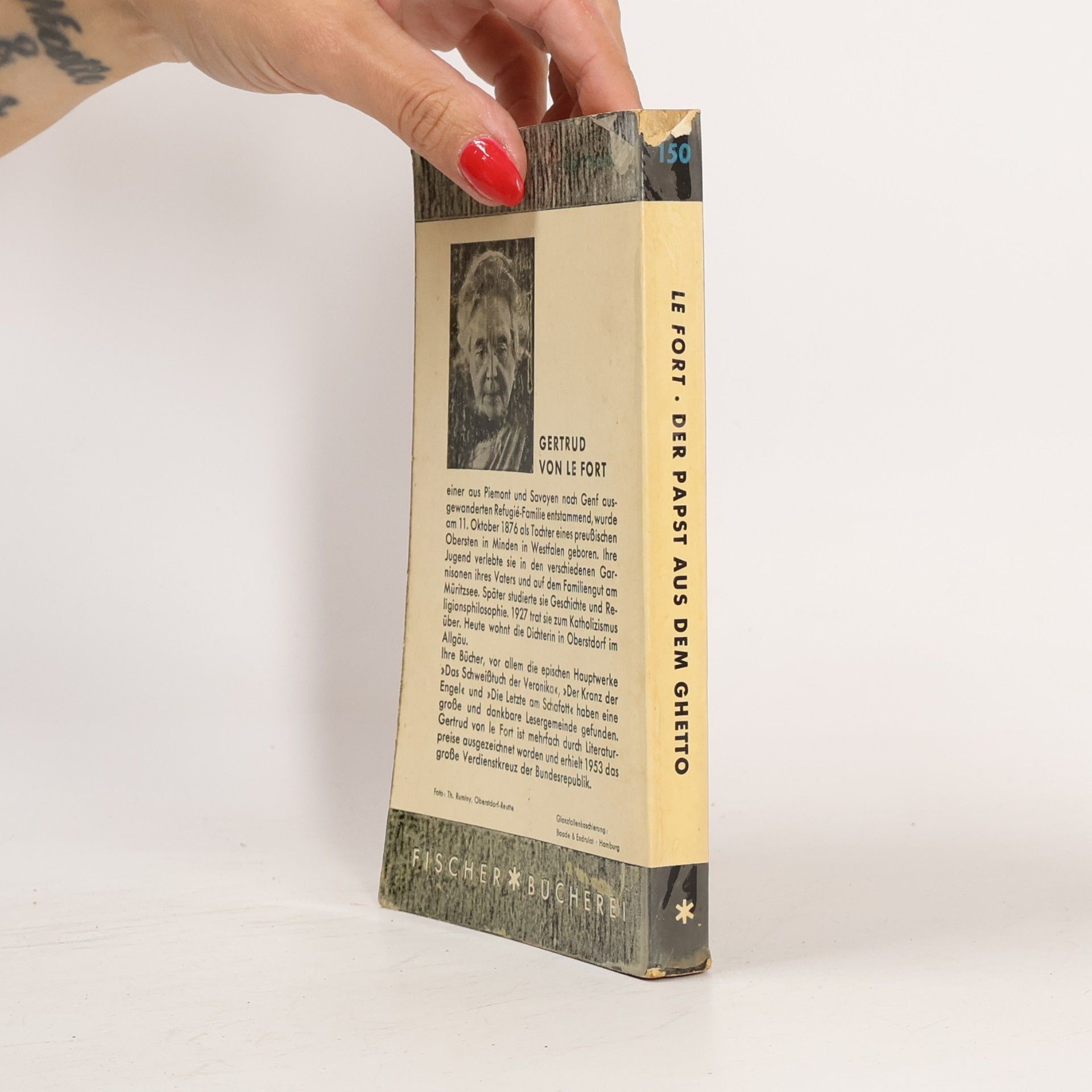 Gertrud von le Fort Der Papst aus dem Ghetto