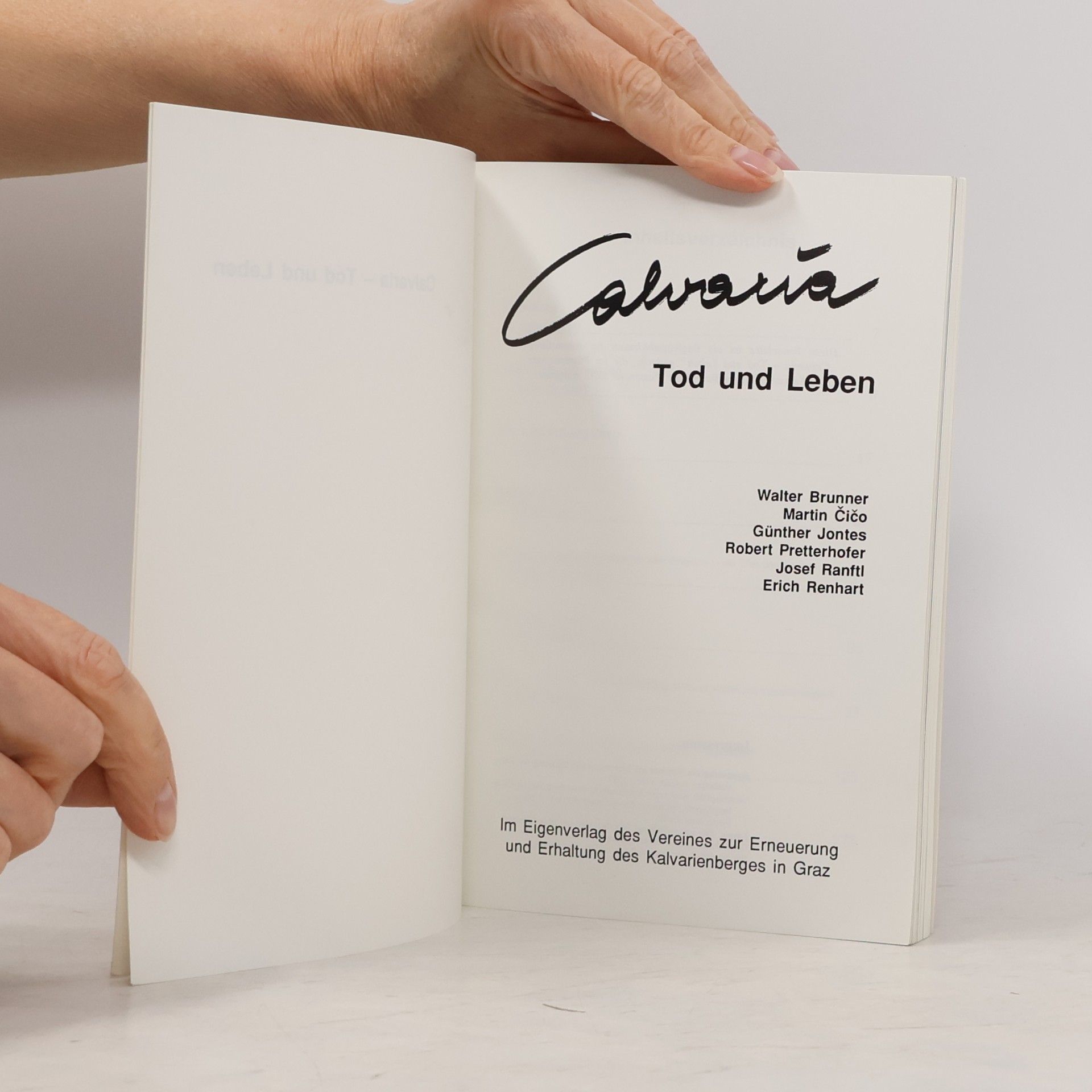Autorenkollektiv Calvaria. Todd und Leben