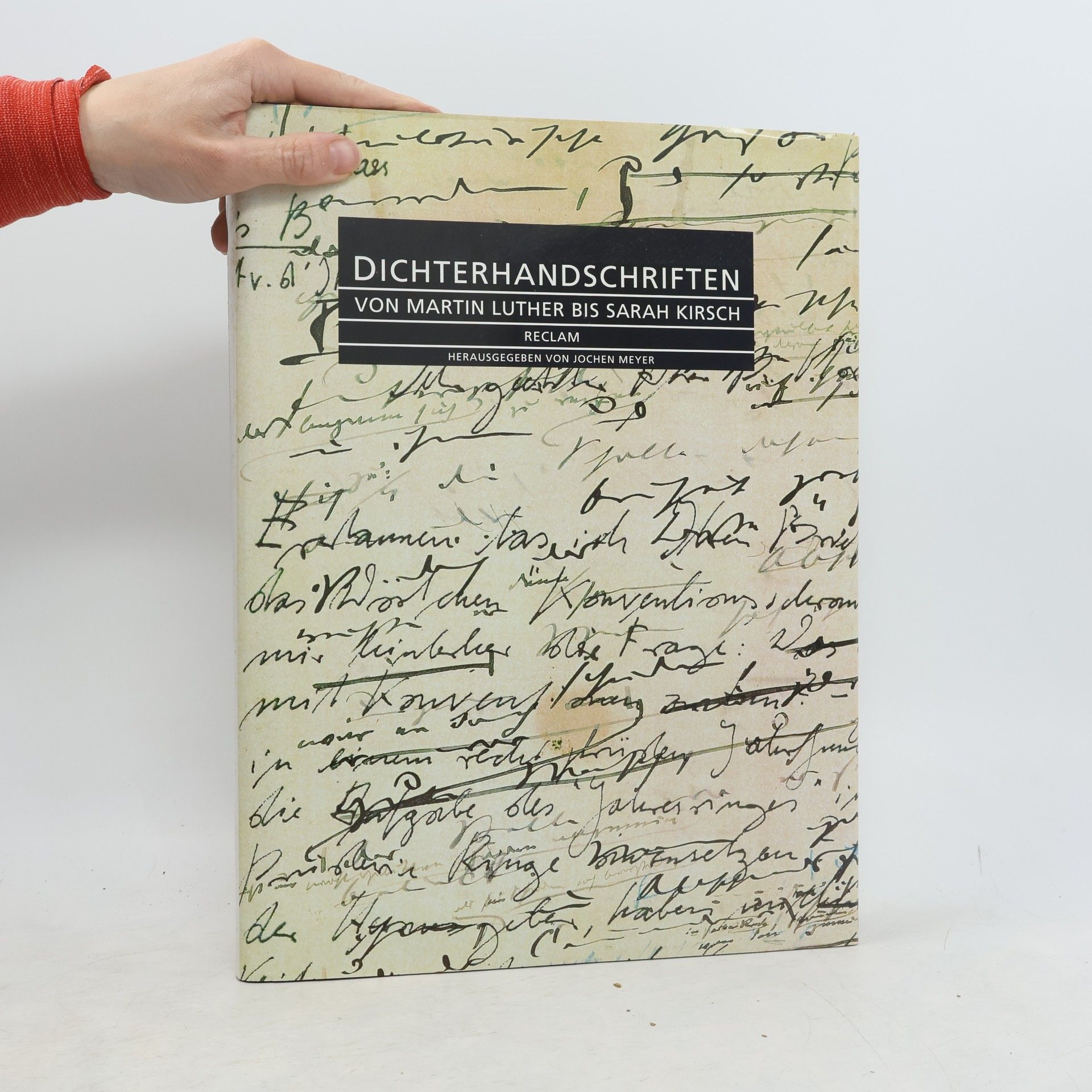 Jochen Meyer Dichterhandschriften