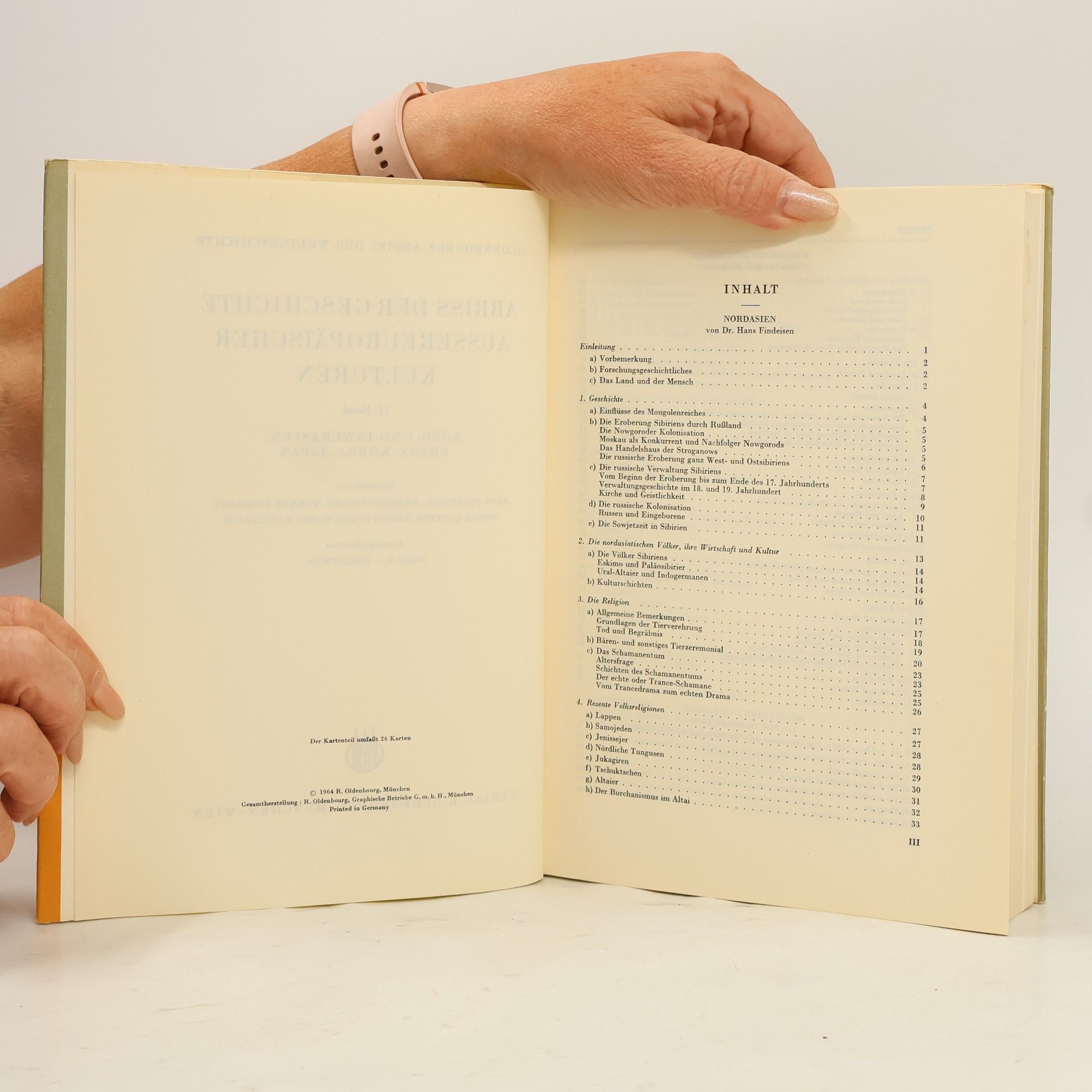 Hans Findeisen Abriss der Geschichte aussereuropäischer Kulturen II.