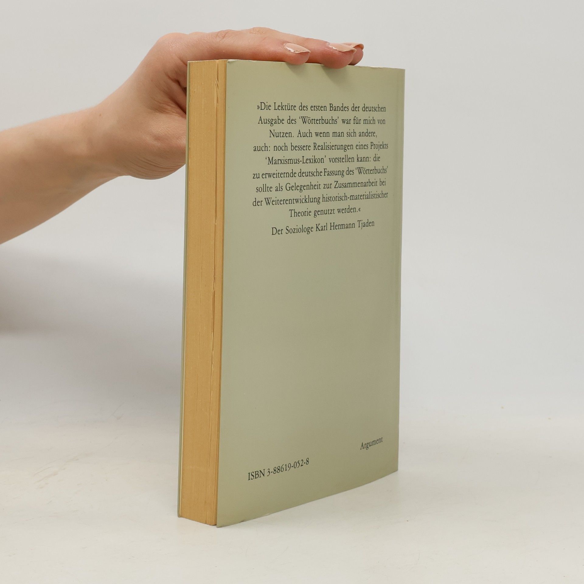 Kritisches Wörterbuch des Marxismus: Cäsarismus - Funktionär