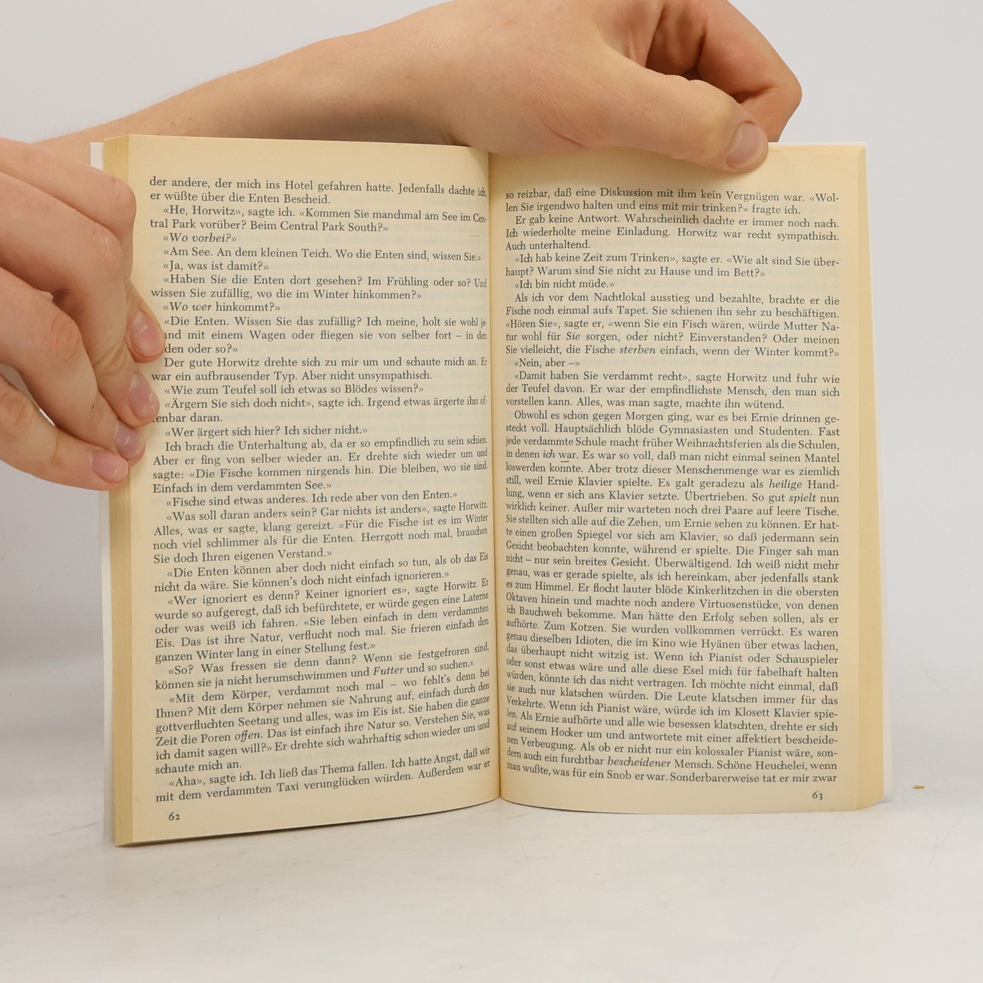 J. D. Salinger Der Fänger im Roggen