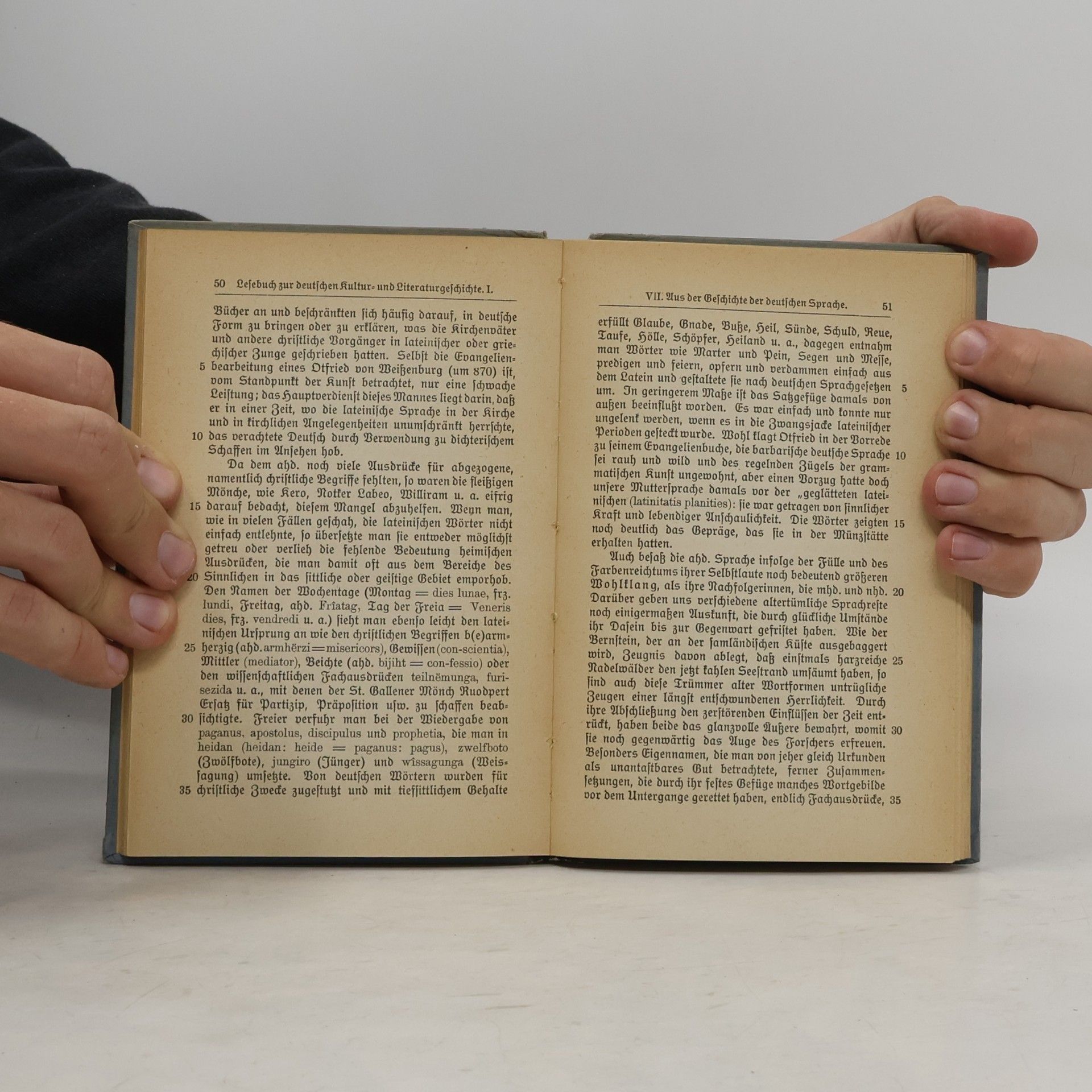 Fritz Günther Lesebuch zur deutschen Kultur- und Literaturgeschichte I.