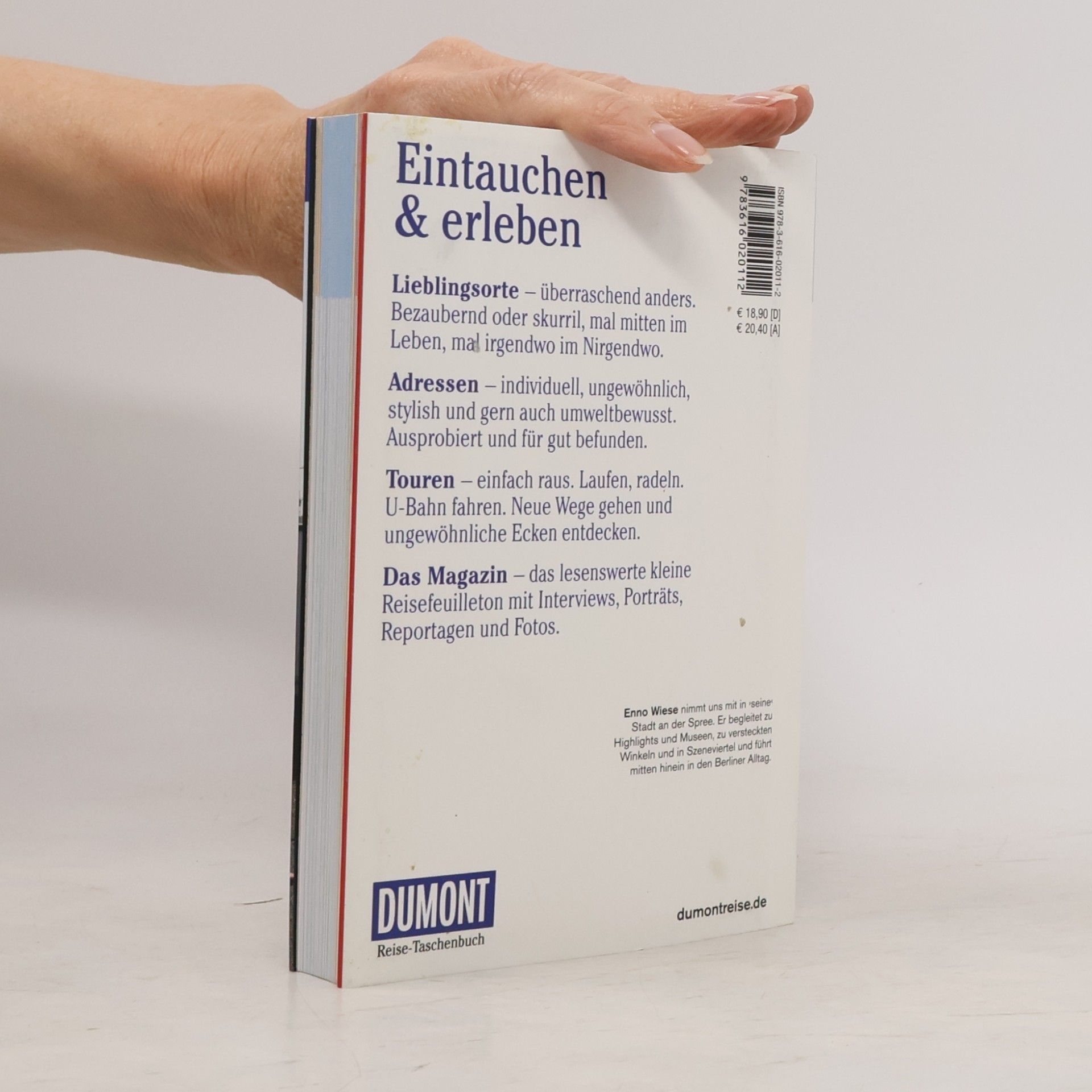 Enno Wiese DuMont Reise-Taschenbuch Berlin