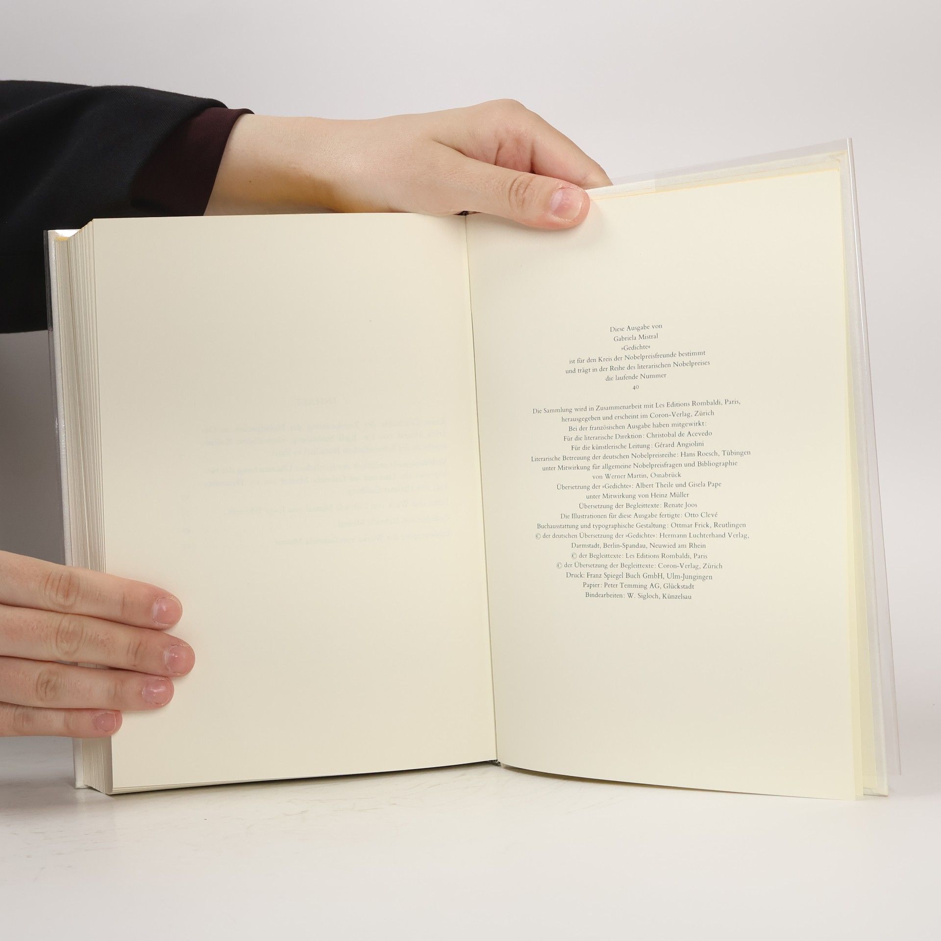 Gabriela Mistral Gedichte. Nobelpreis für literatur 1945
